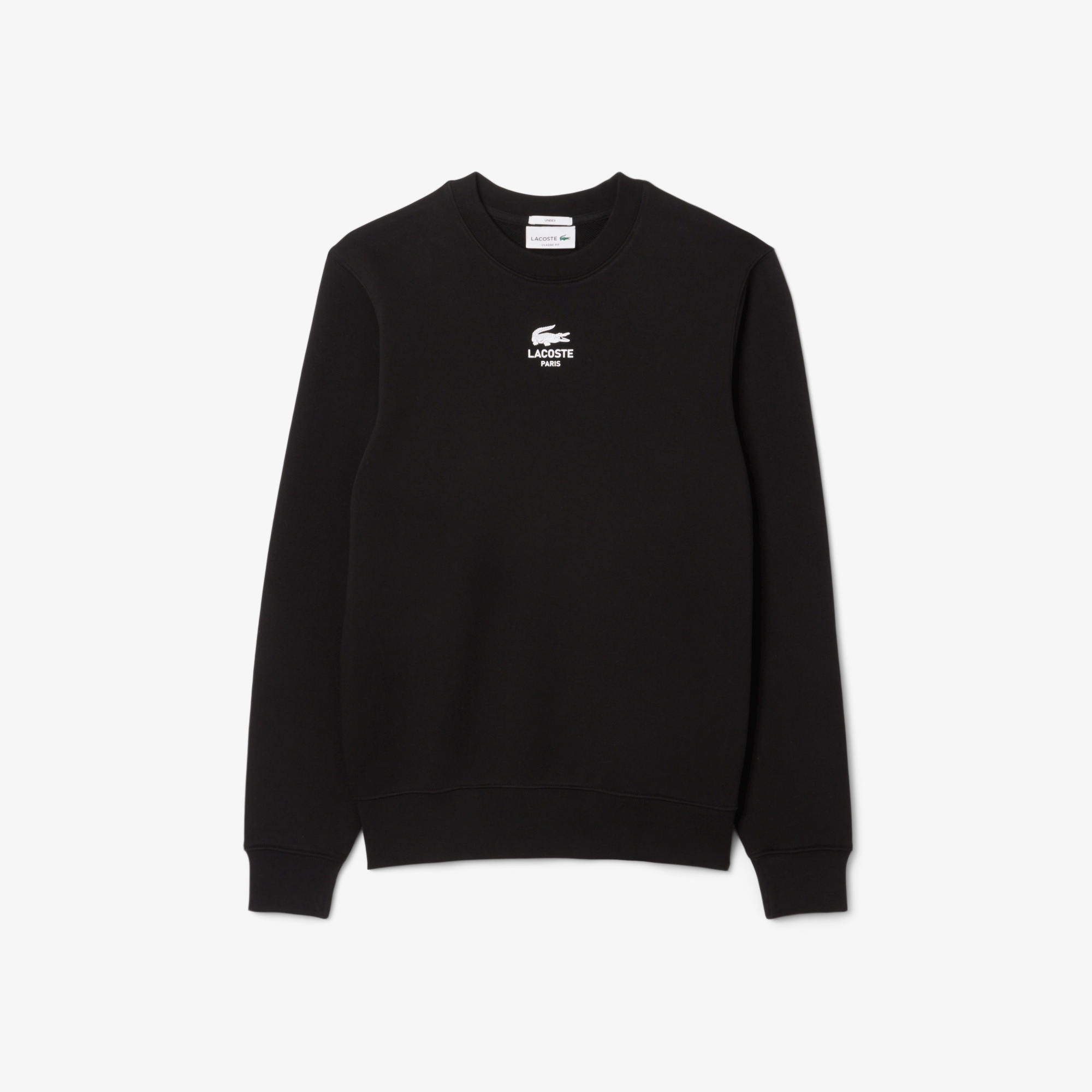 ワンポイングラフィックプリントクルーネックスウェット