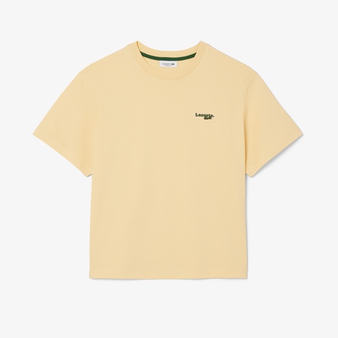 ネーム&ワニロゴパッチオーバーサイズTシャツ