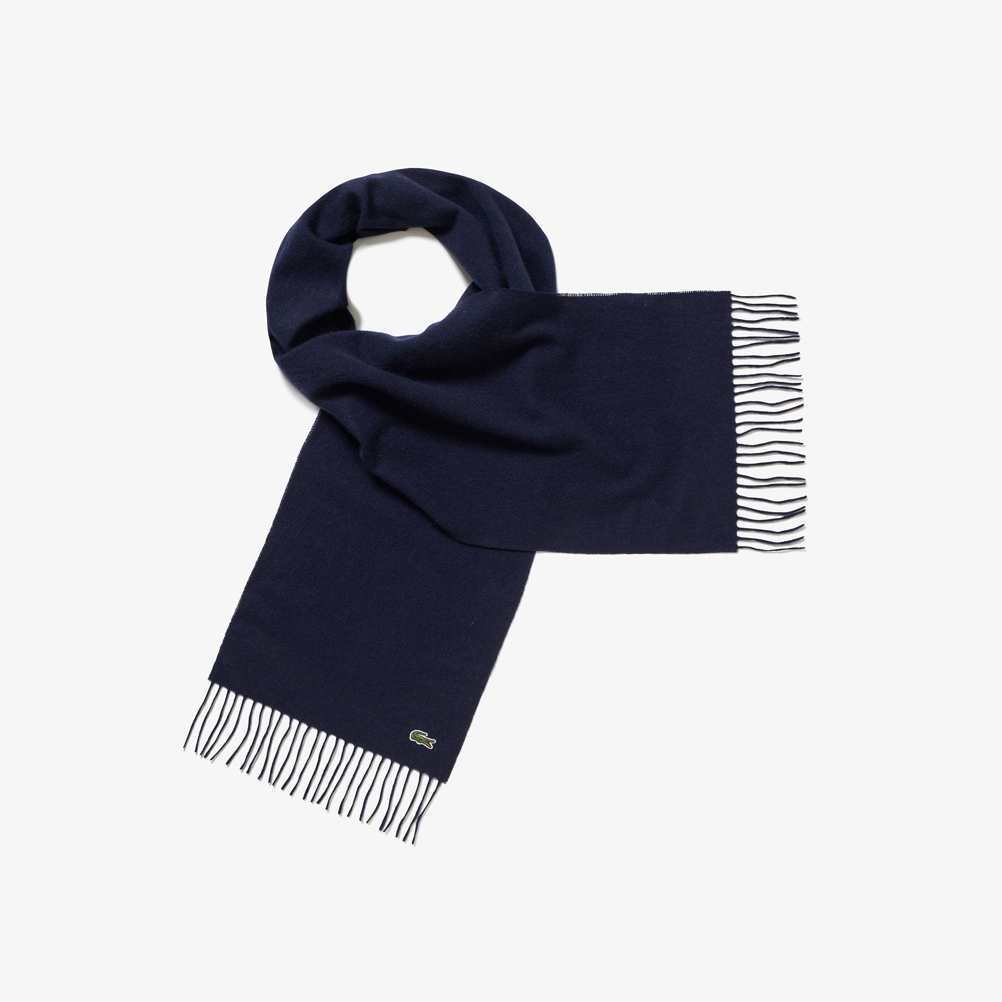 ホワイトカシミヤマフラー