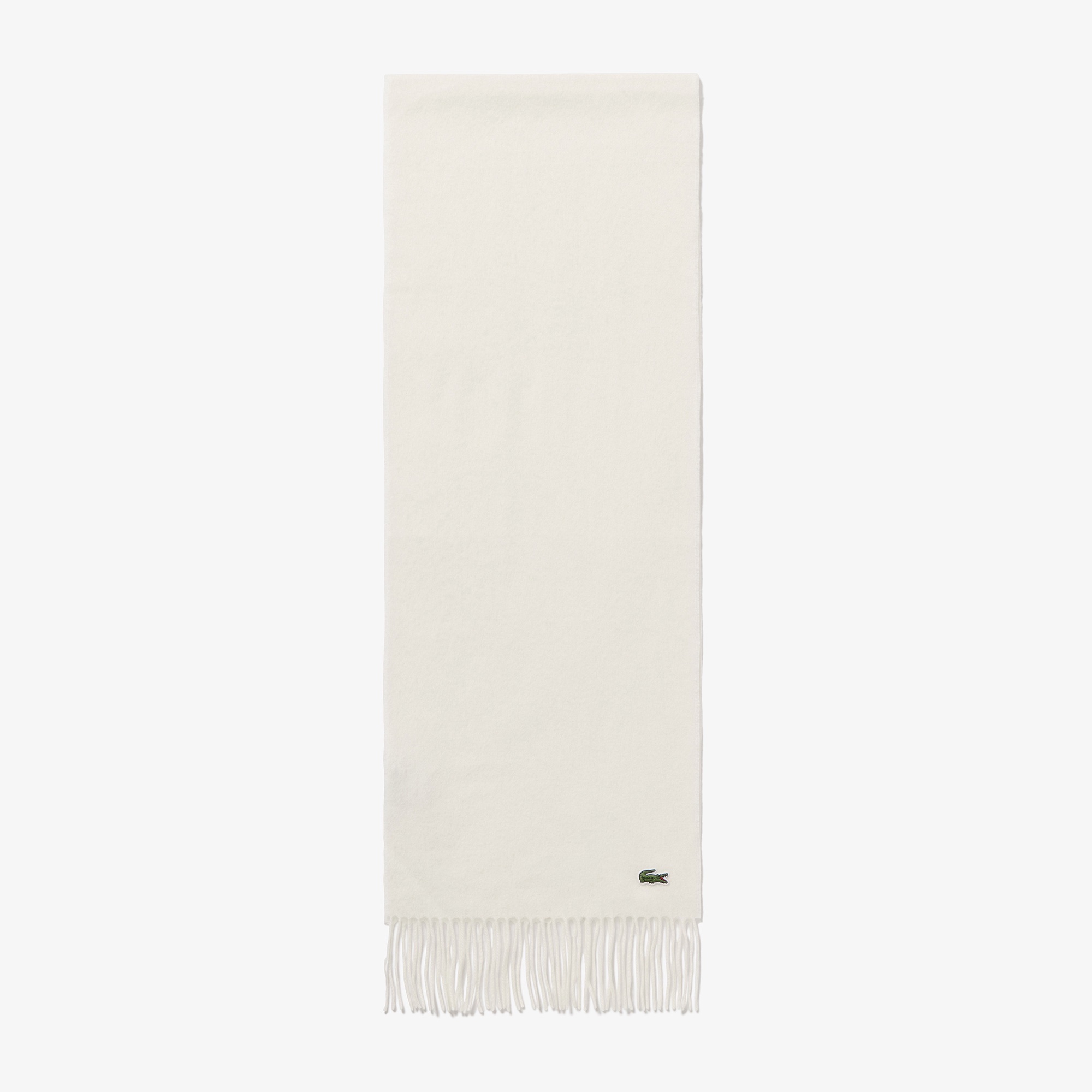 ホワイトカシミヤマフラー