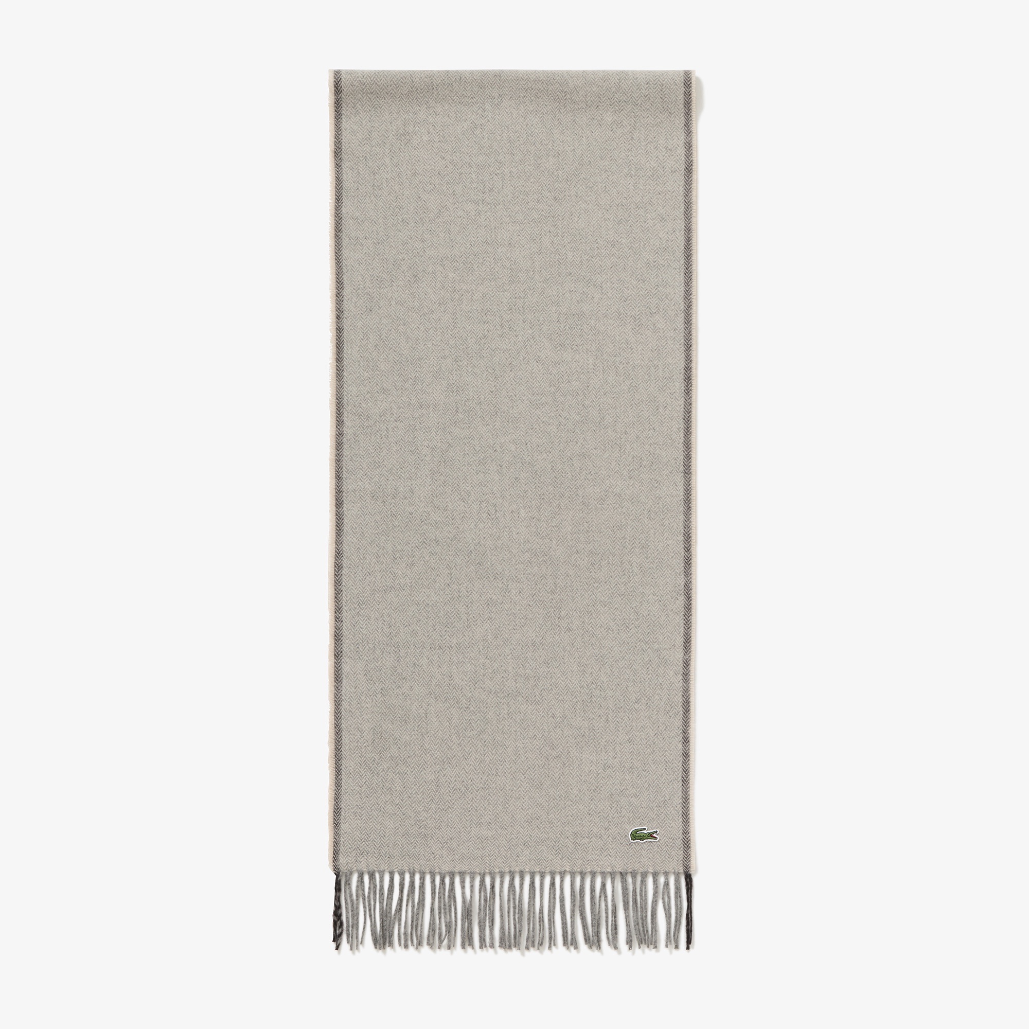 サスティナブルヘリンボーンマフラー