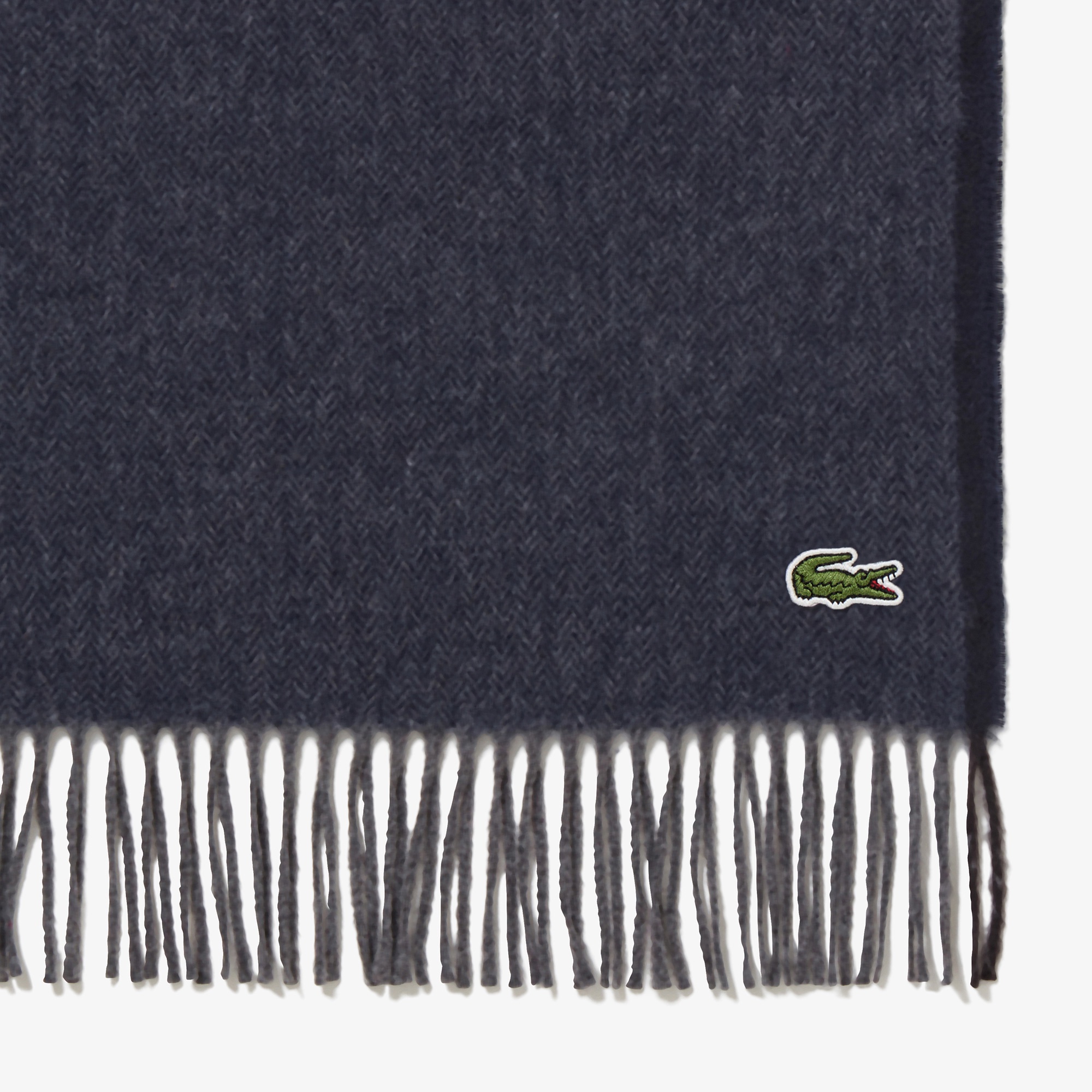 サスティナブルヘリンボーンマフラー