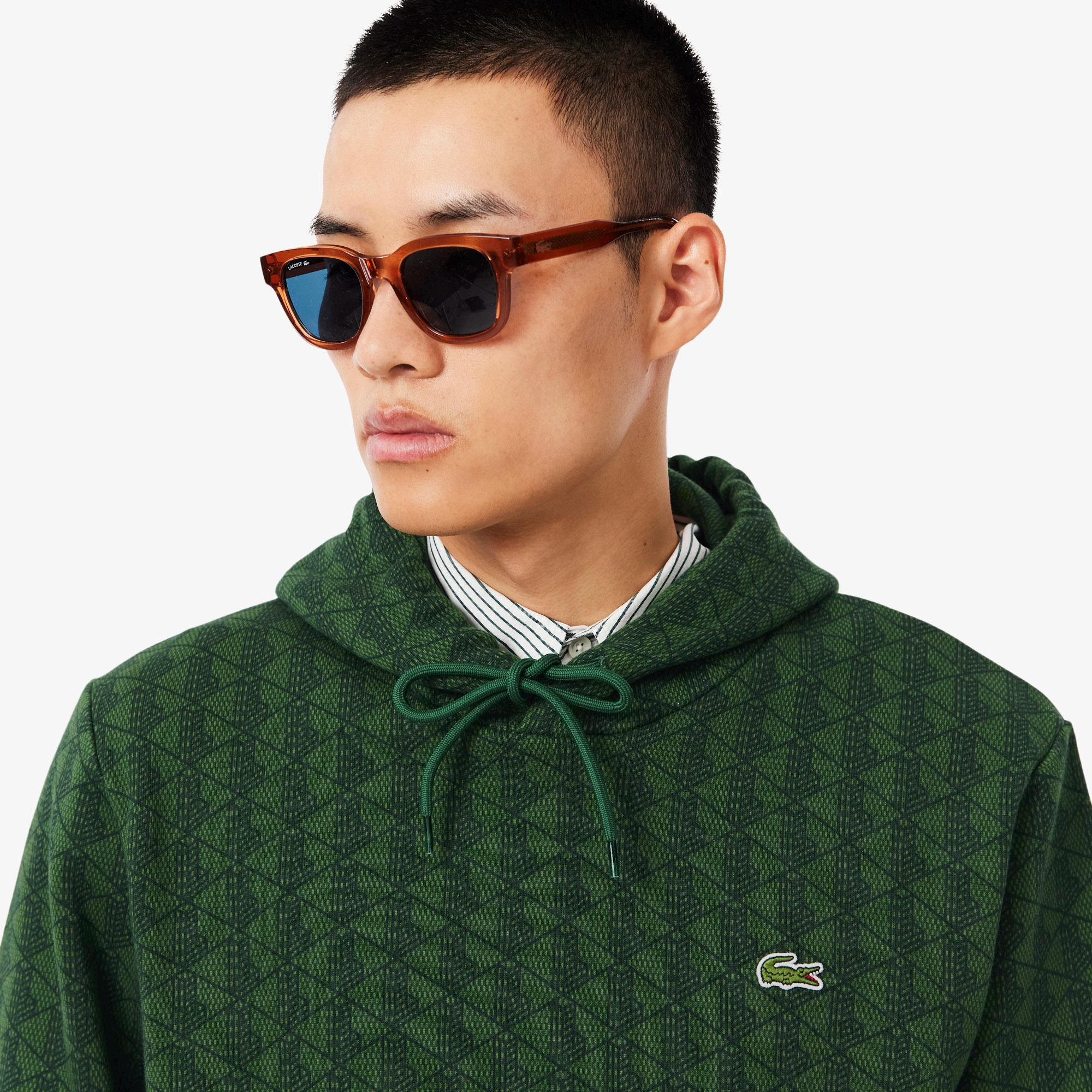 オールオーバーモノグラムスウェットフーディー