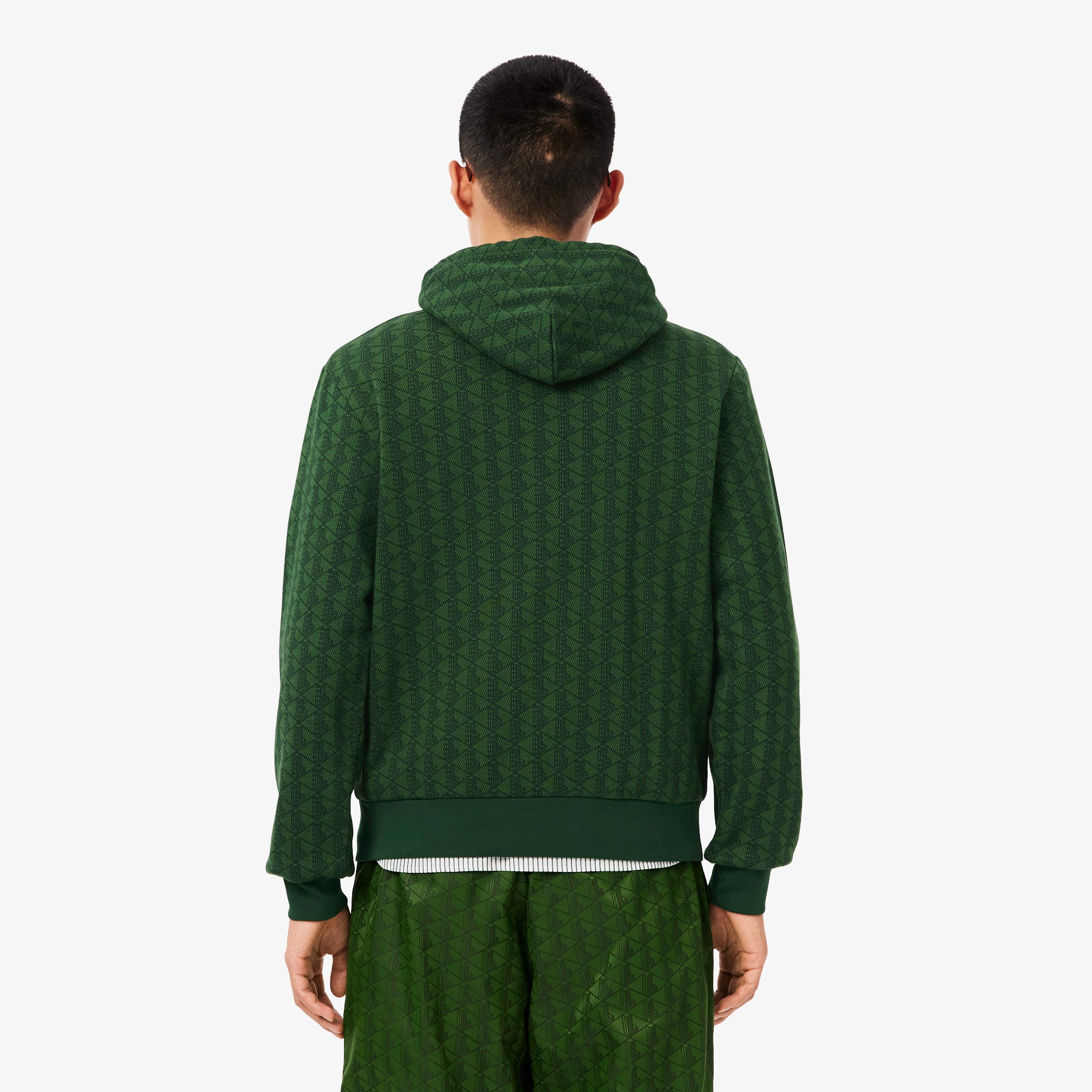 オールオーバーモノグラムスウェットフーディー