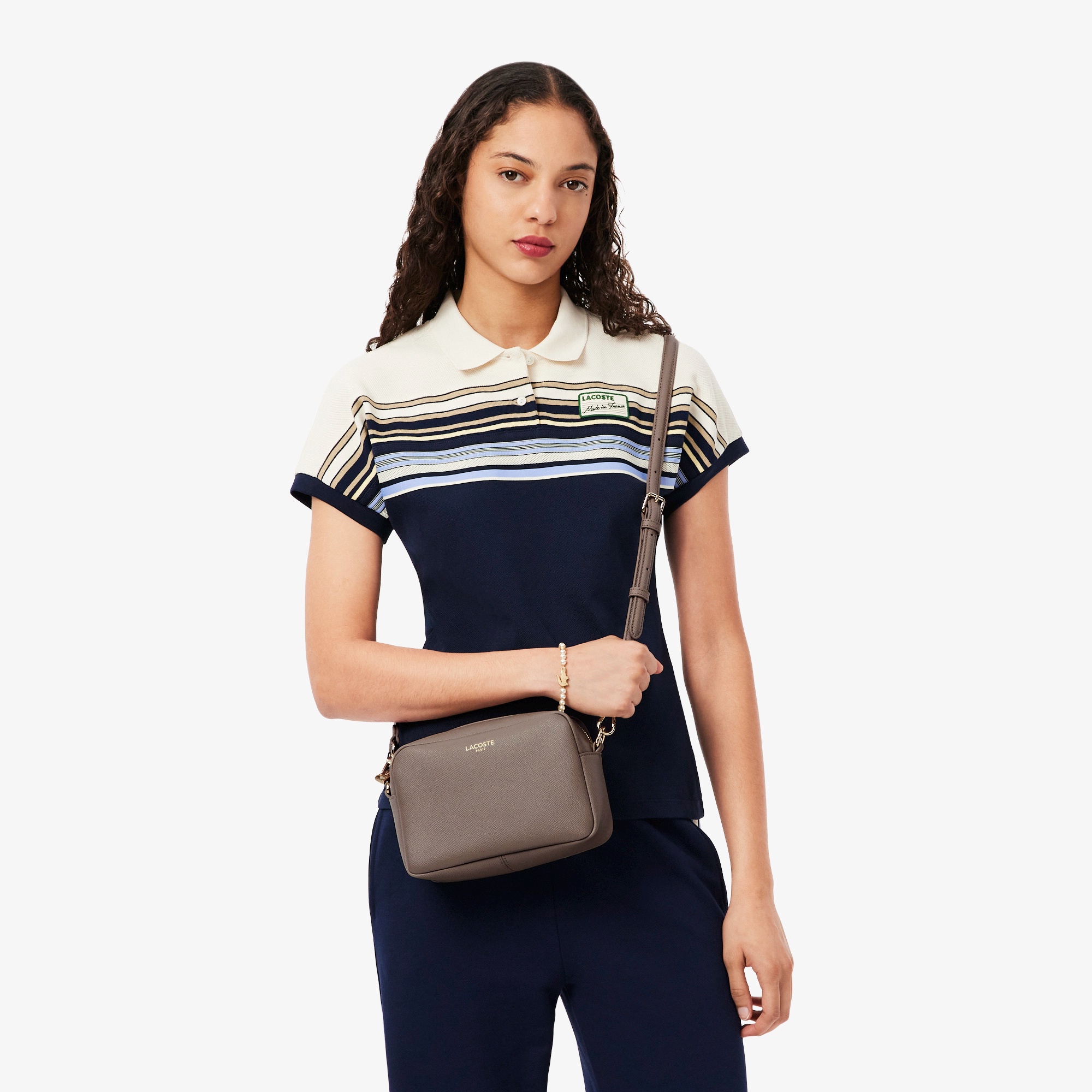 シャンゼリゼ レザースクエアミニショルダーバッグ