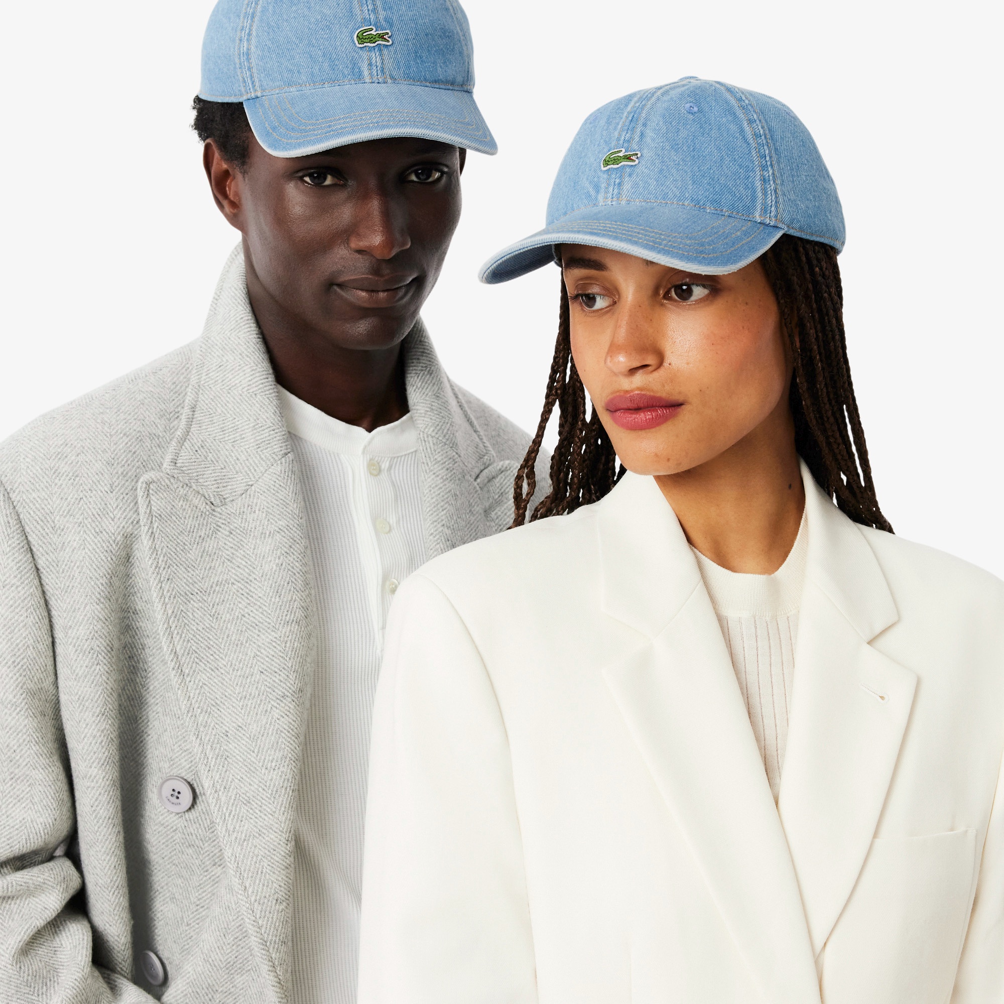 ウォッシュドデニムワンポイントキャップ