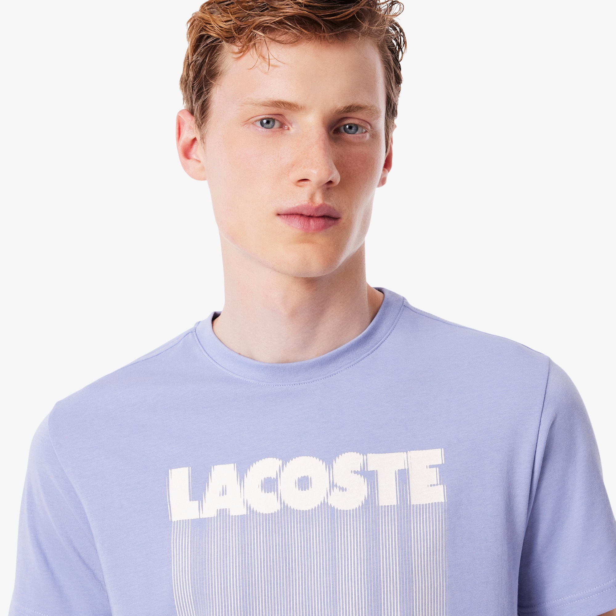 グラフィカルブランドネームロゴウルトラドライTシャツ