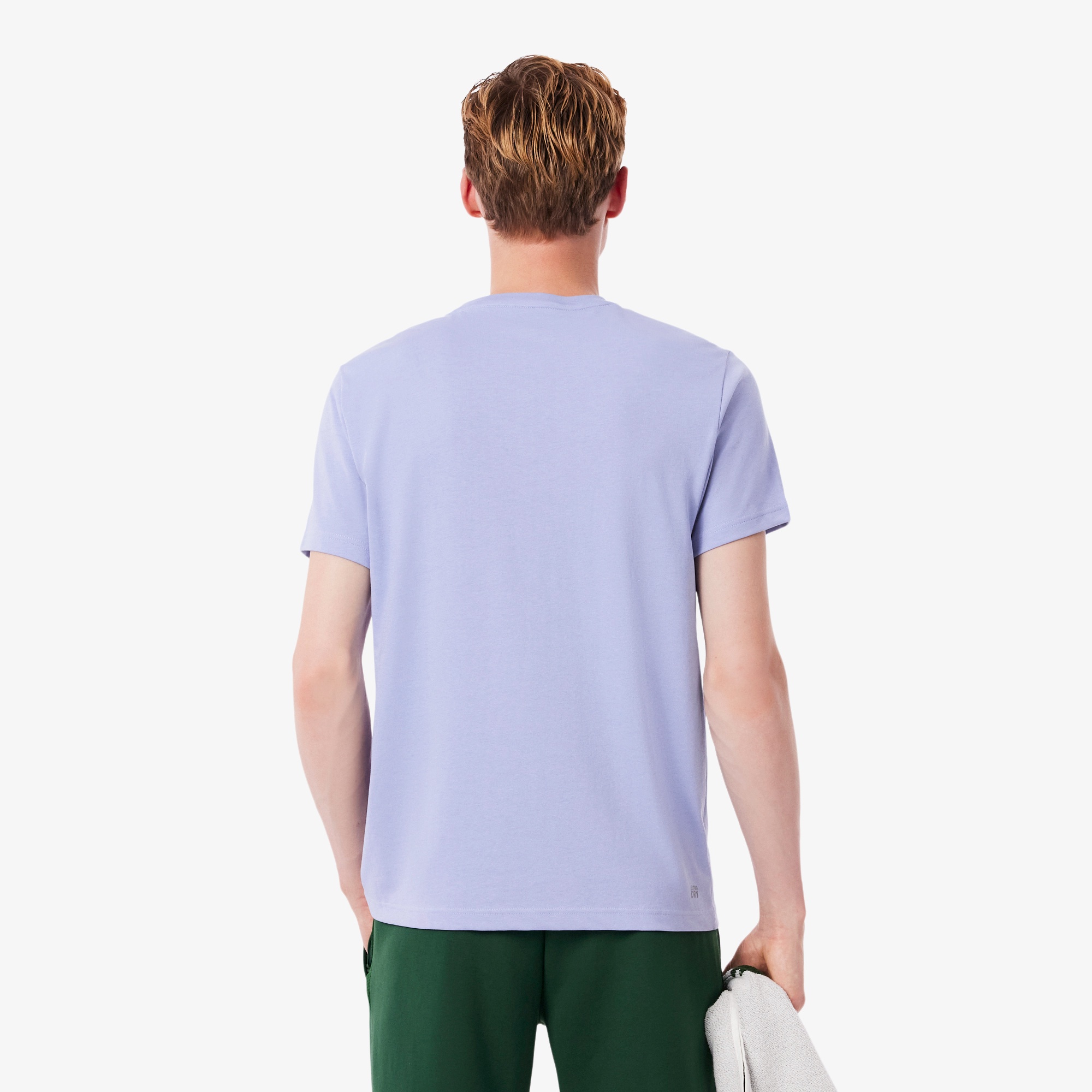 グラフィカルブランドネームロゴウルトラドライTシャツ