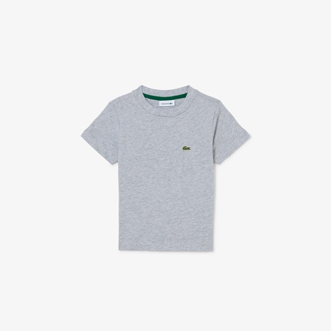 JUNIOR ベーシックワニロゴパッチTシャツ