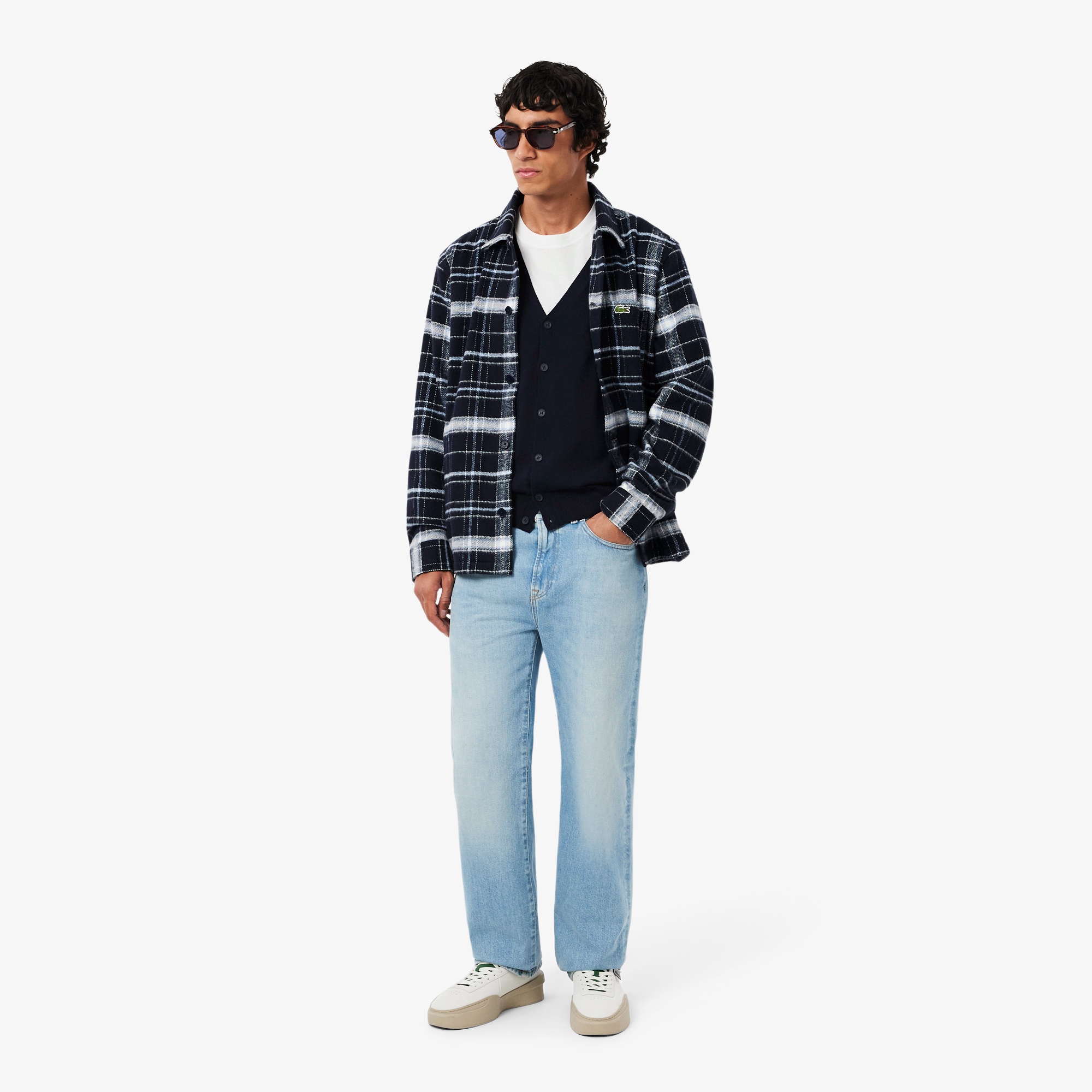 エッセンシャルメリノウールカーディガン