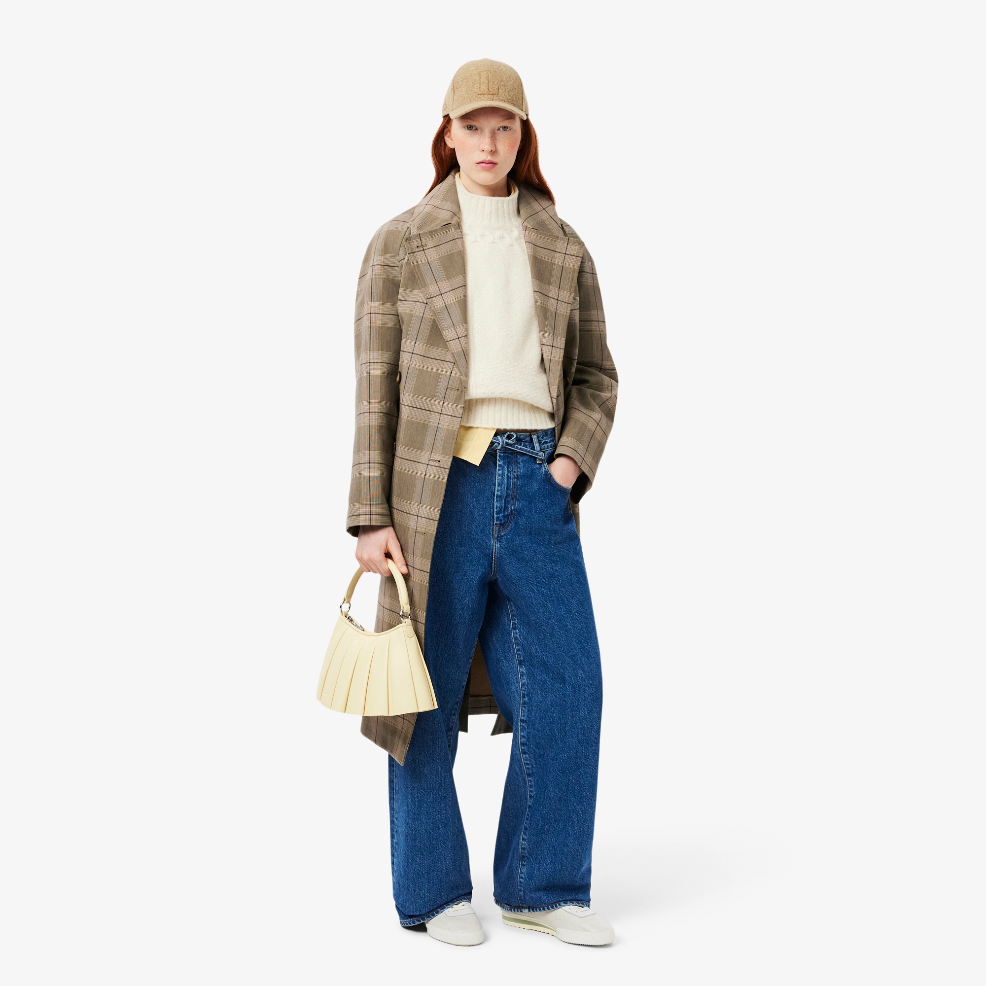 ランラン レザーショルダーバッグ