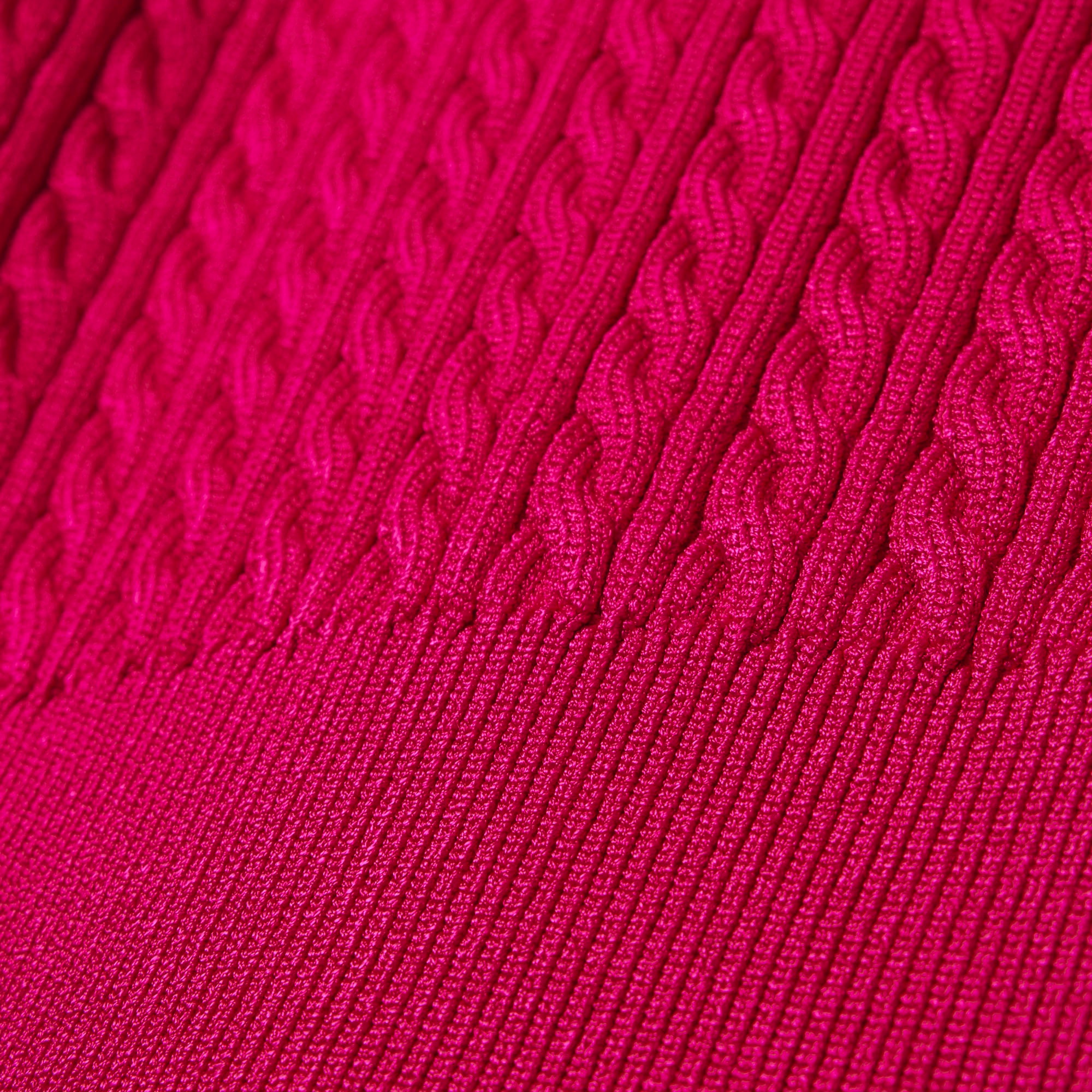 『FW25 Fashion Show』ケーブルニットポロセーター