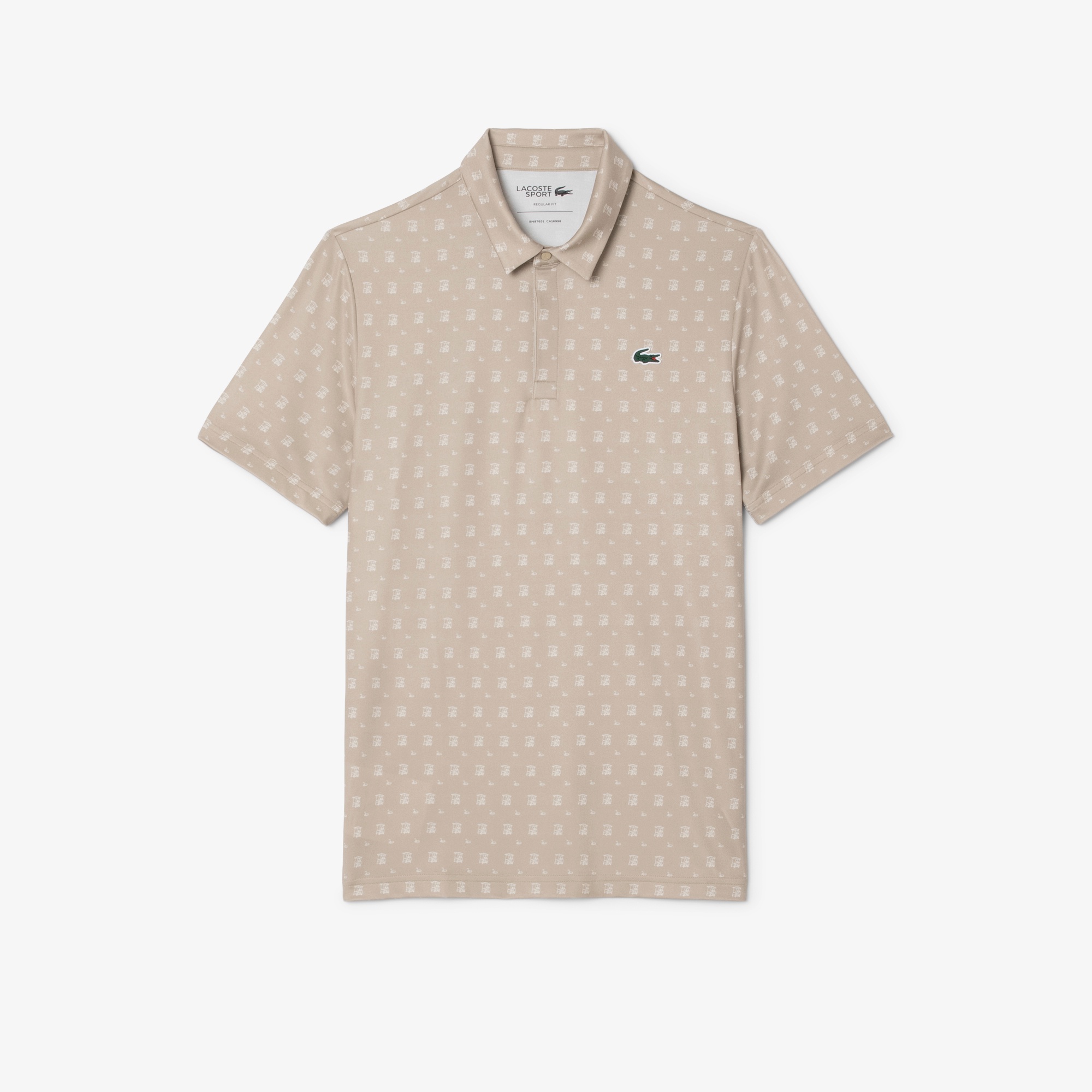 グラデーションプリントウルトラドライゴルフポロシャツ