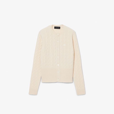 『FW25 Fashion Show』カシミアケーブルニットカーディガン