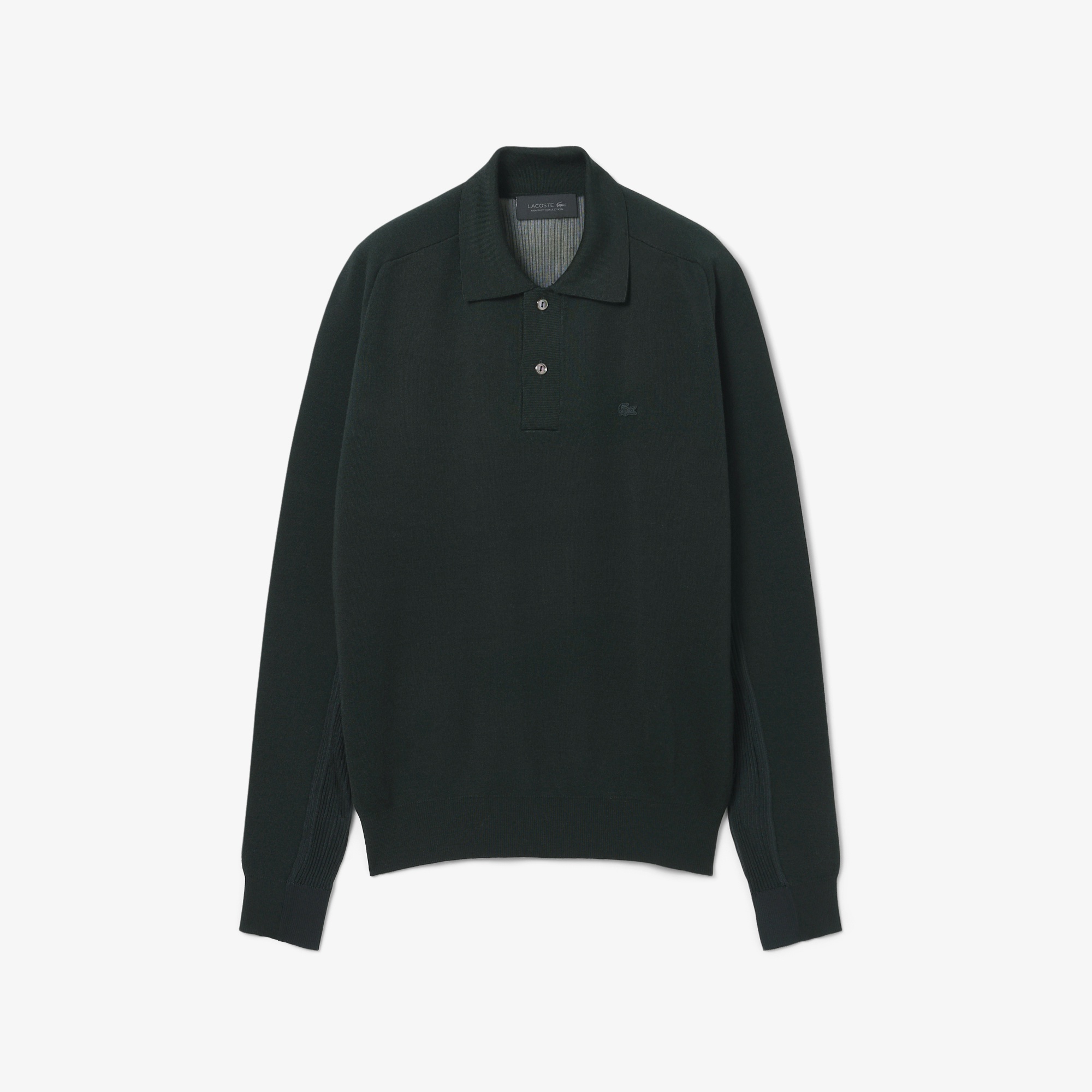 『FW25 Fashion Show』ウールブレンドポロカラーニットセーター