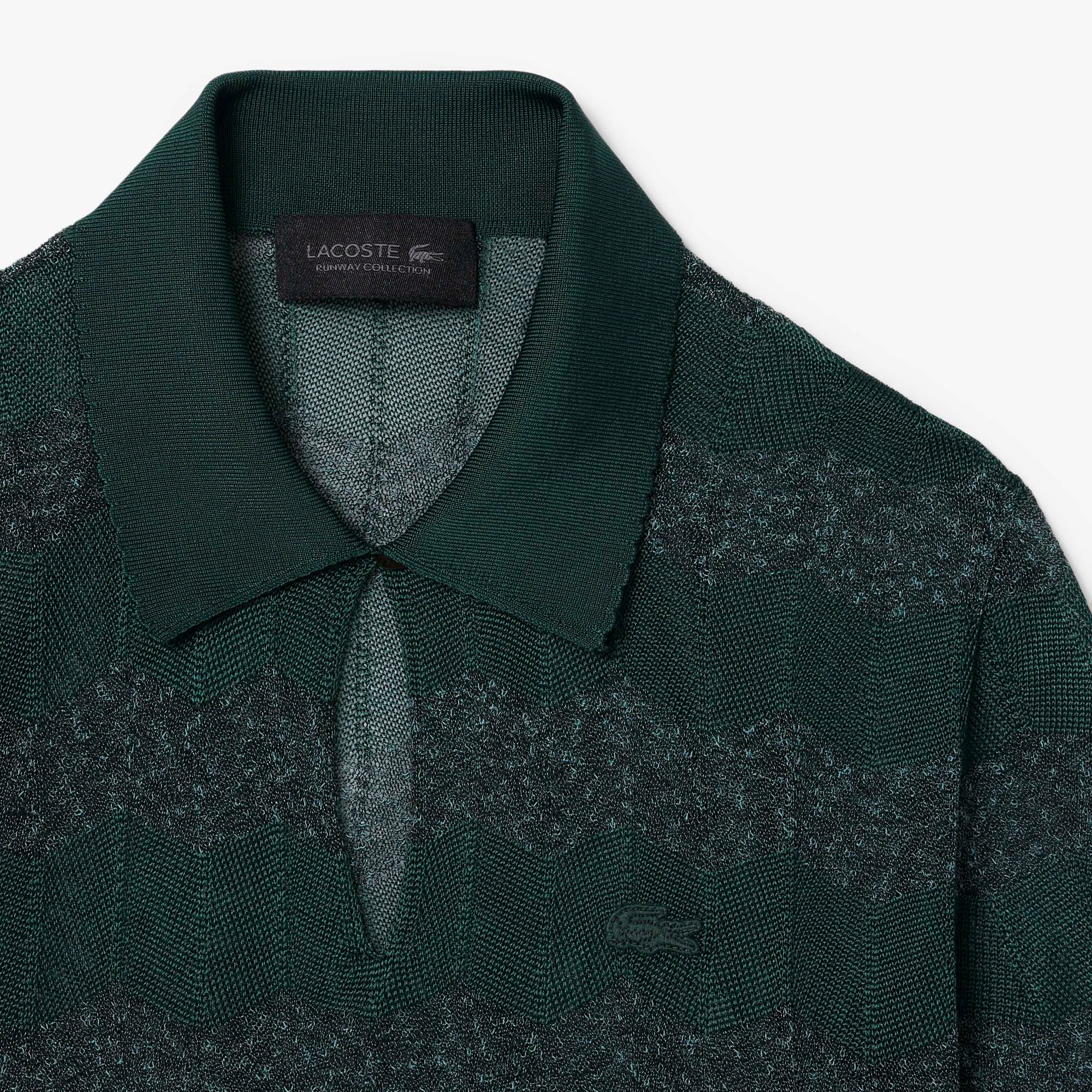 『FW25 Fashion Show』ポイントレールニットポロセーター