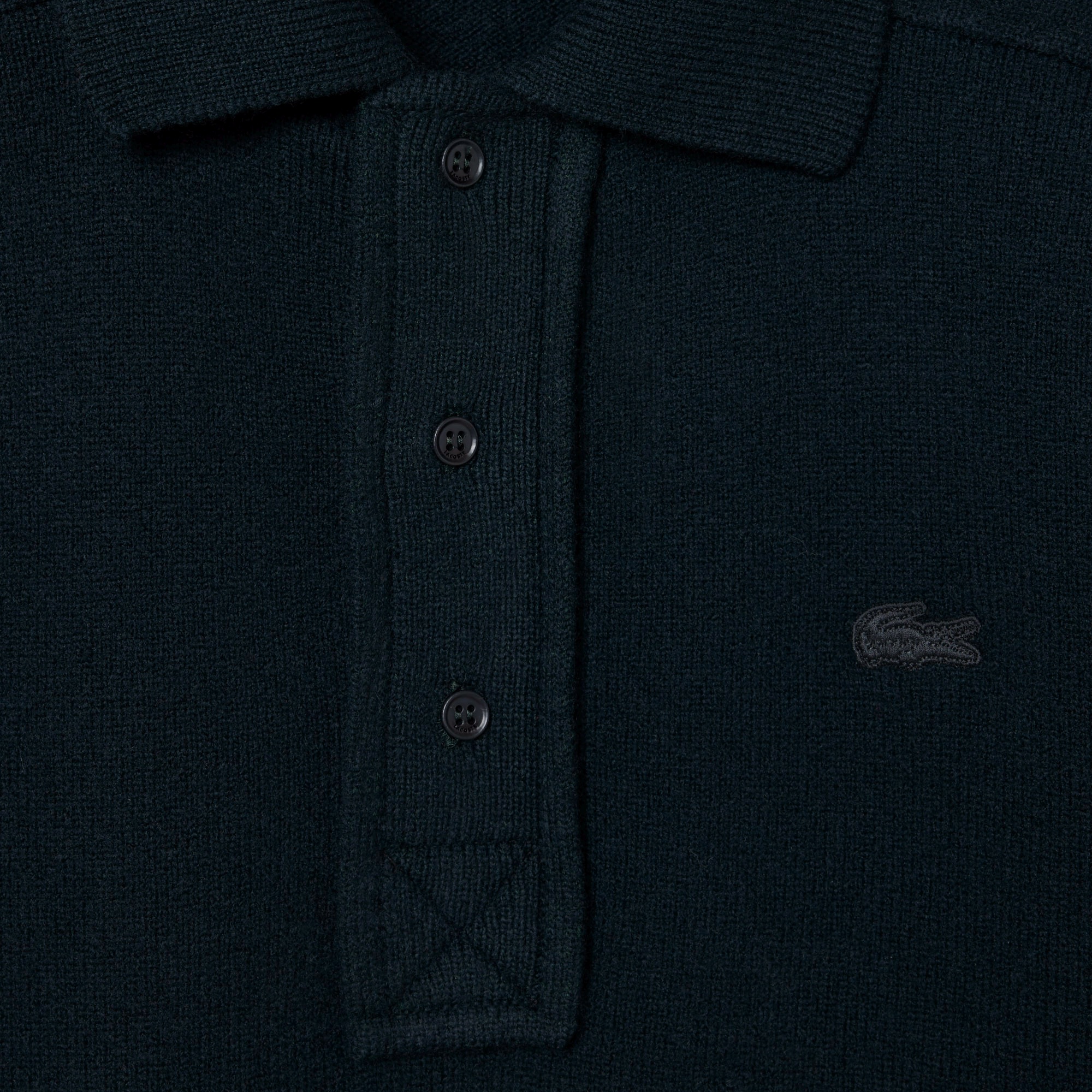 『FW25 Fashion Show』ブレンドフェルトウールポロカラーニットセーター