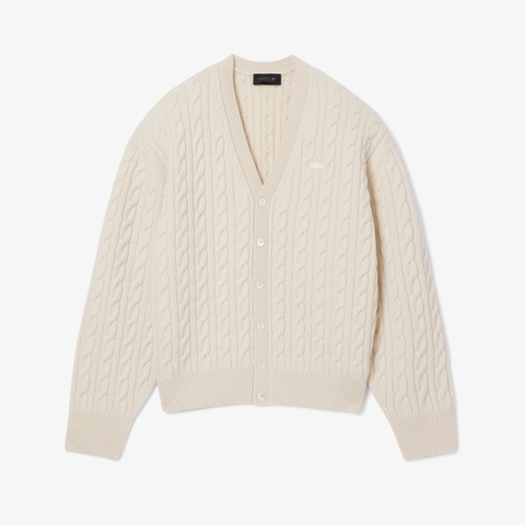 『FW25 Fashion Show』カシミアケーブルニットカーディガン