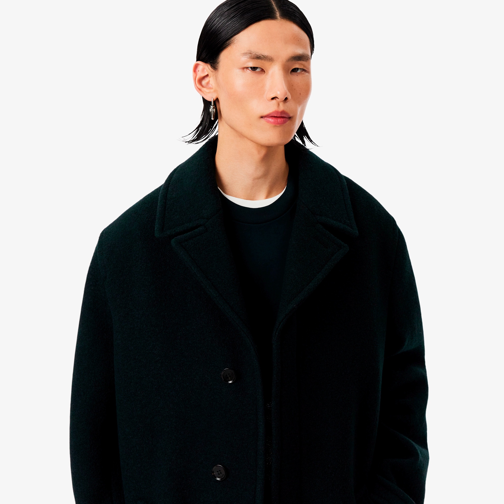 『FW25 Fashion Show』ボイルドウールロングコート