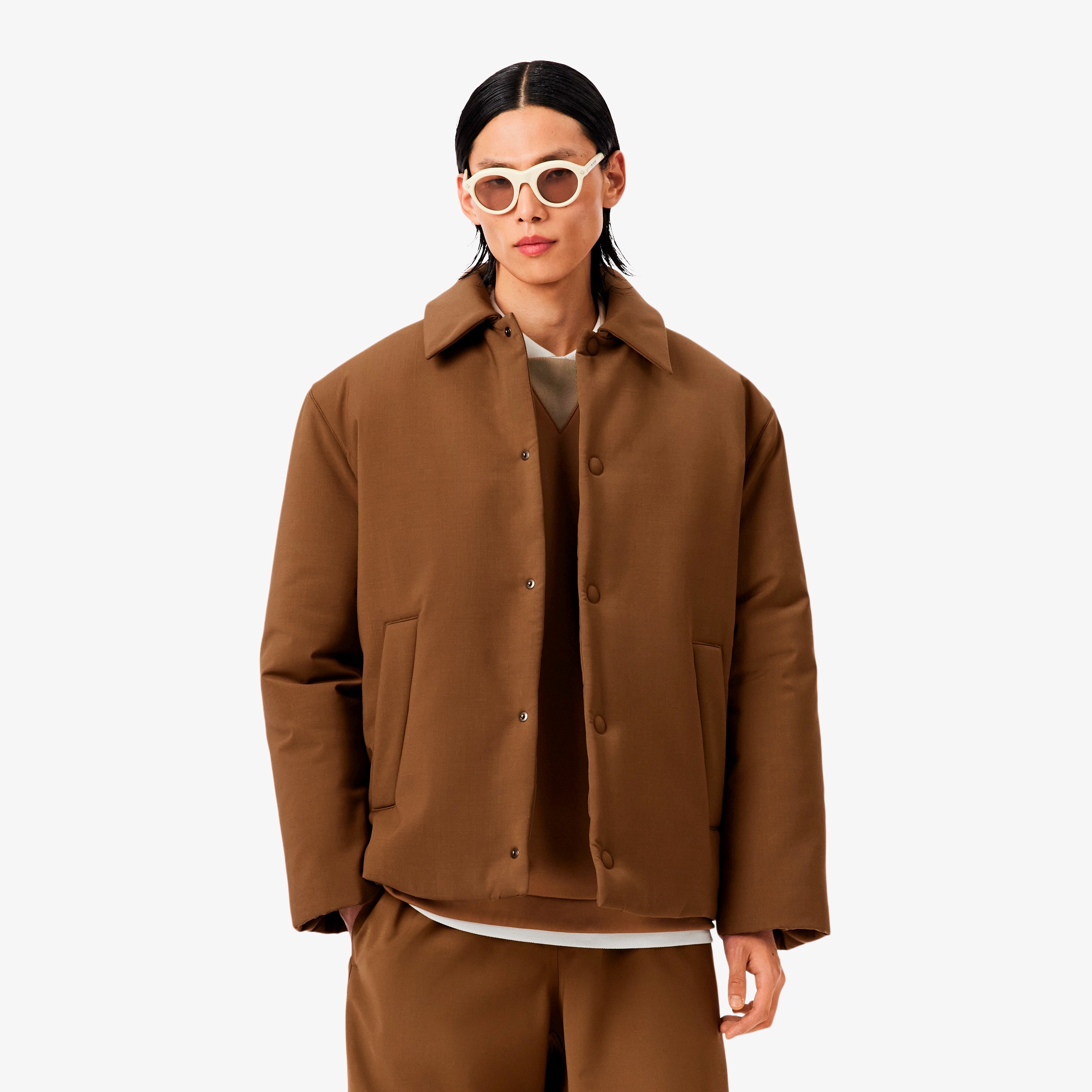 『FW25 Fashion Show』ウールブレンドインサレーションコーチジャケット