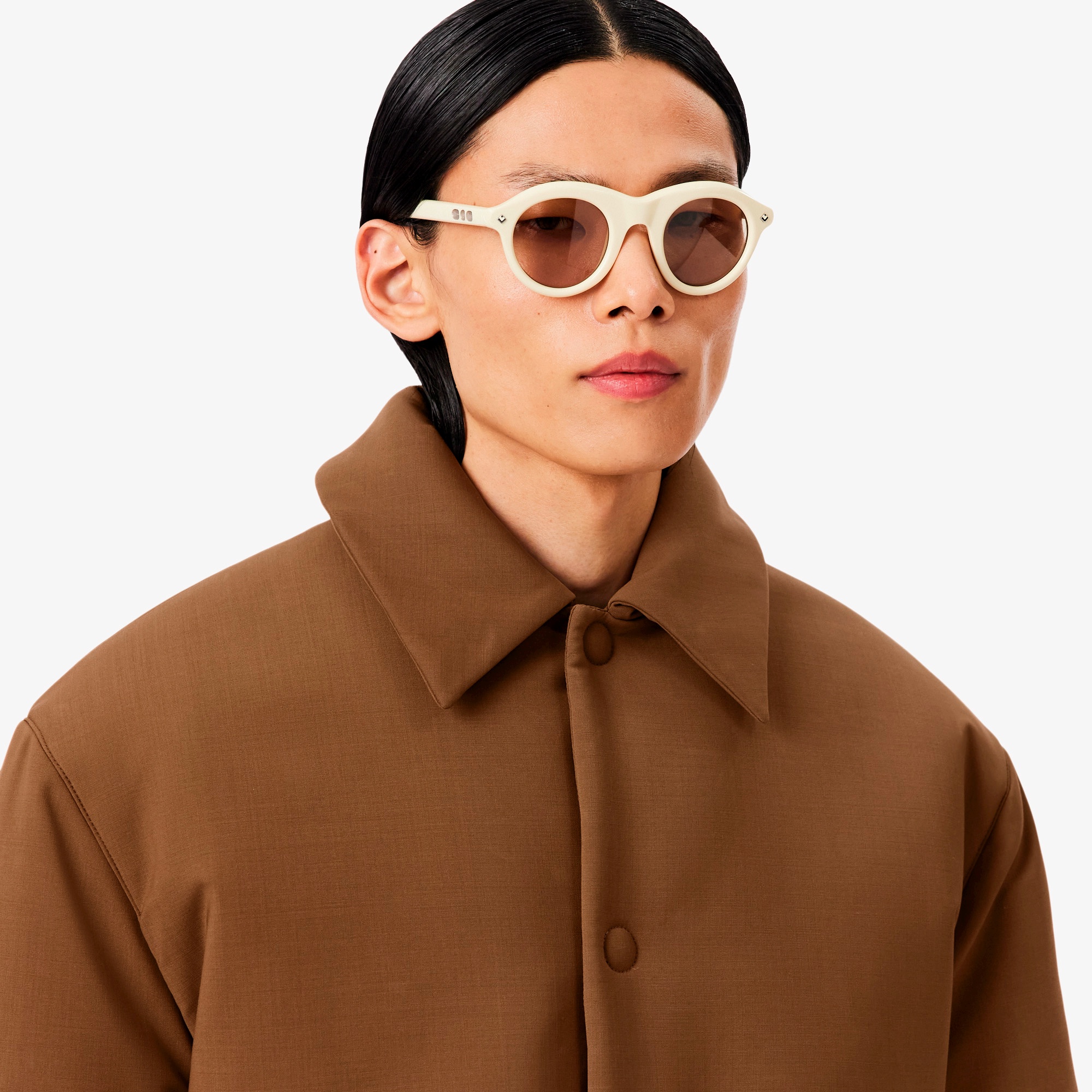 『FW25 Fashion Show』ウールブレンドインサレーションコーチジャケット