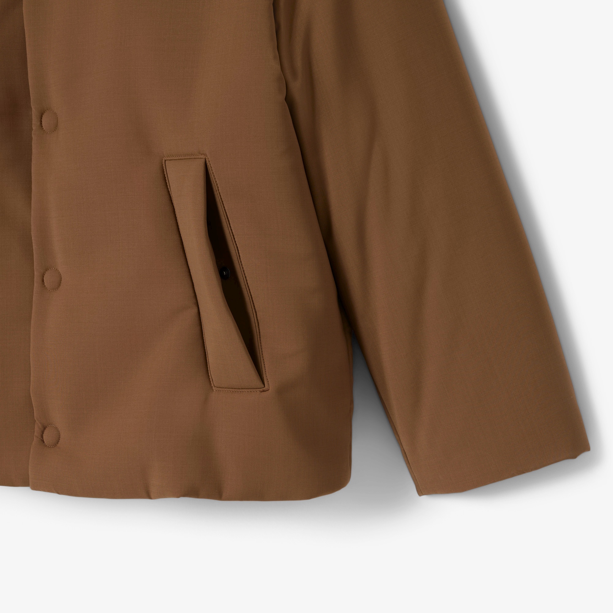 『FW25 Fashion Show』ウールブレンドインサレーションコーチジャケット