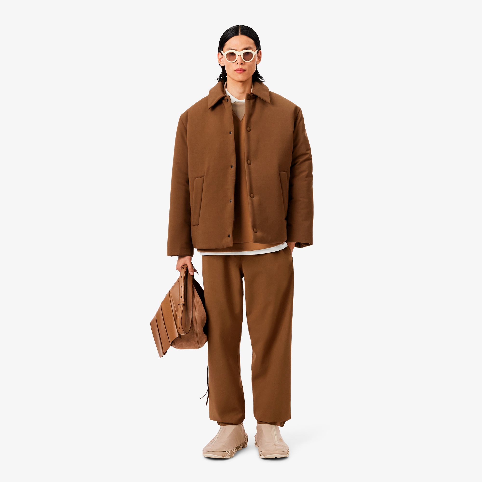 『FW25 Fashion Show』ウールブレンドインサレーションコーチジャケット