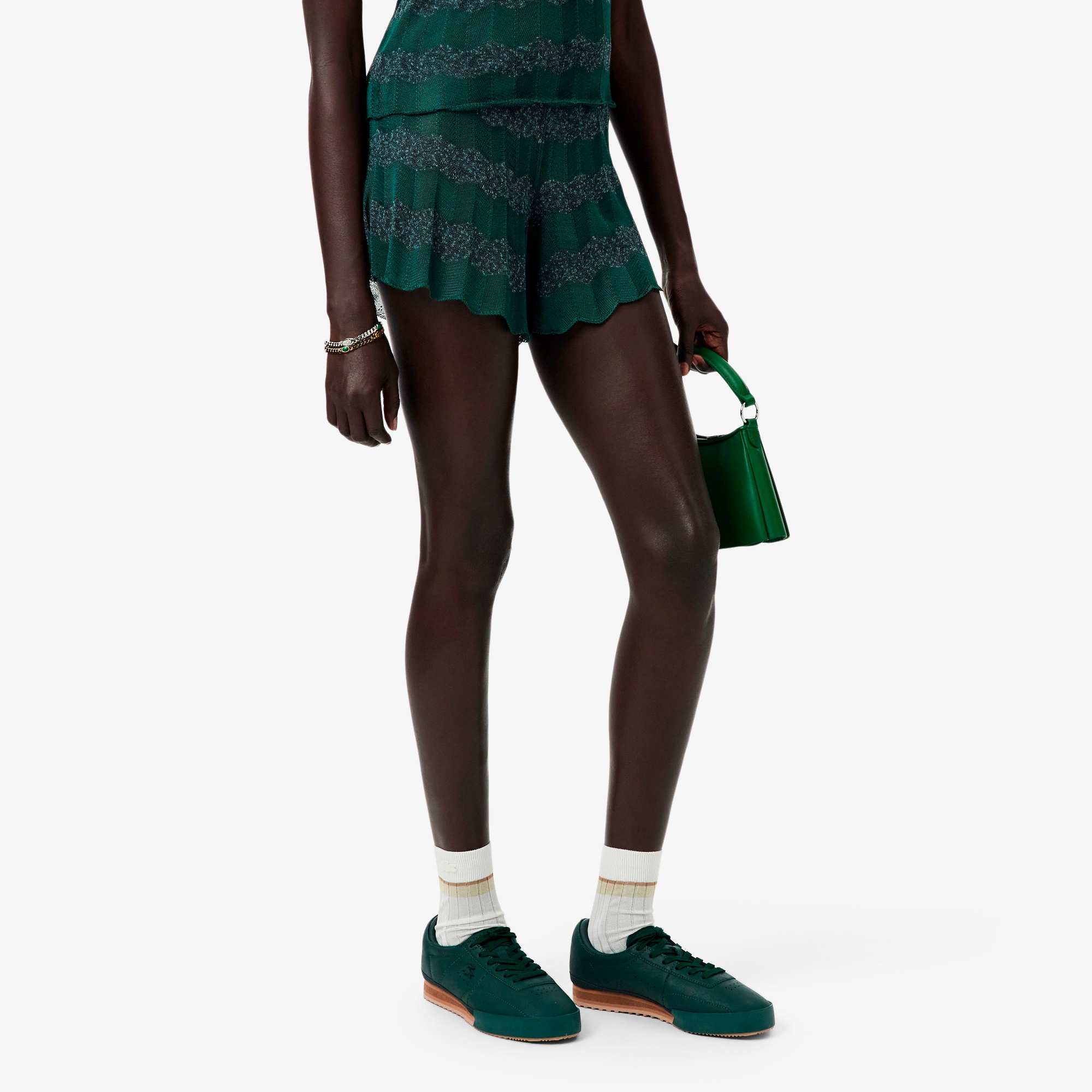 『FW25 Fashion Show』ポイントレールニットショーツ