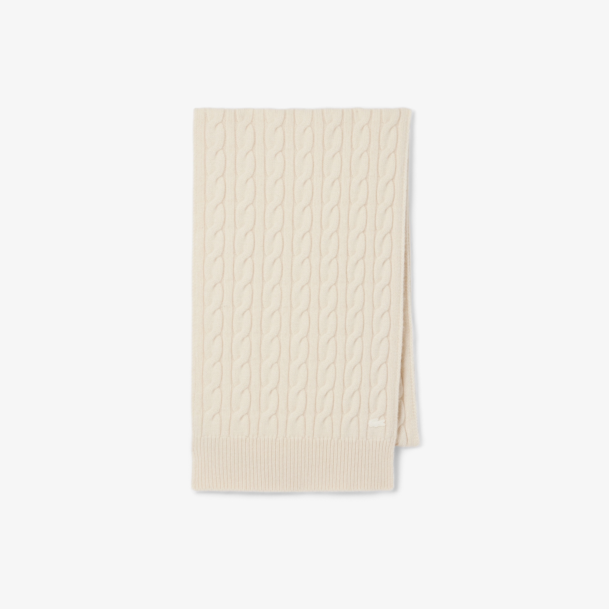 『FW25 Fashion Show』カシミアケーブルニットマフラー