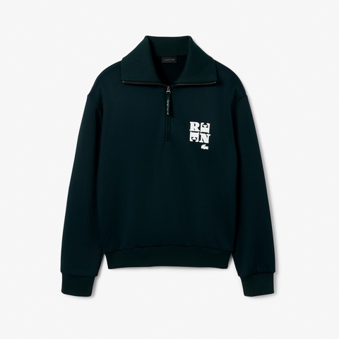『FW25 Fashion Show』RENEワッペンハイネックハーフジップスウェット