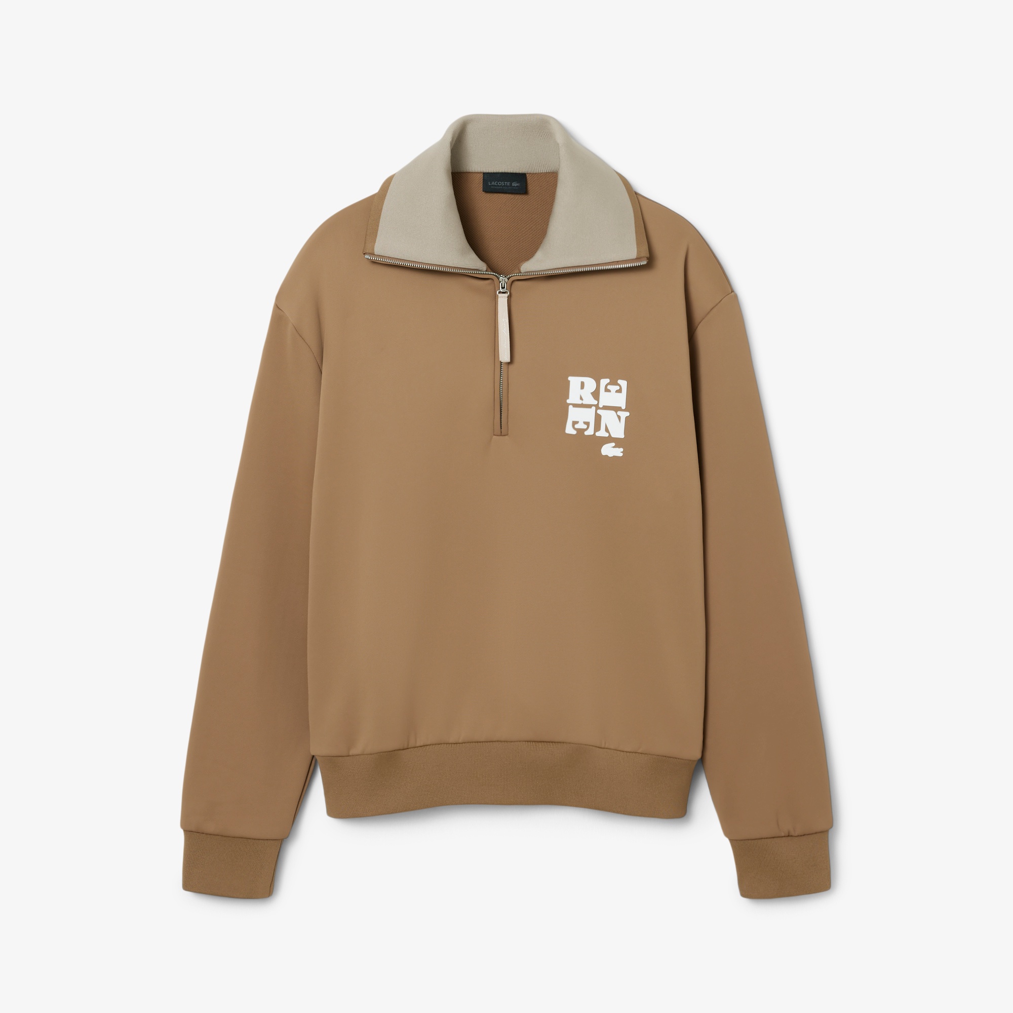 『FW25 Fashion Show』RENEワッペンハイネックハーフジップスウェット