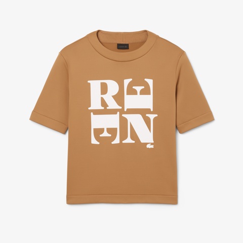 『FW25 Fashion Show』RENEプリントダブルフェイスサテンTシャツ