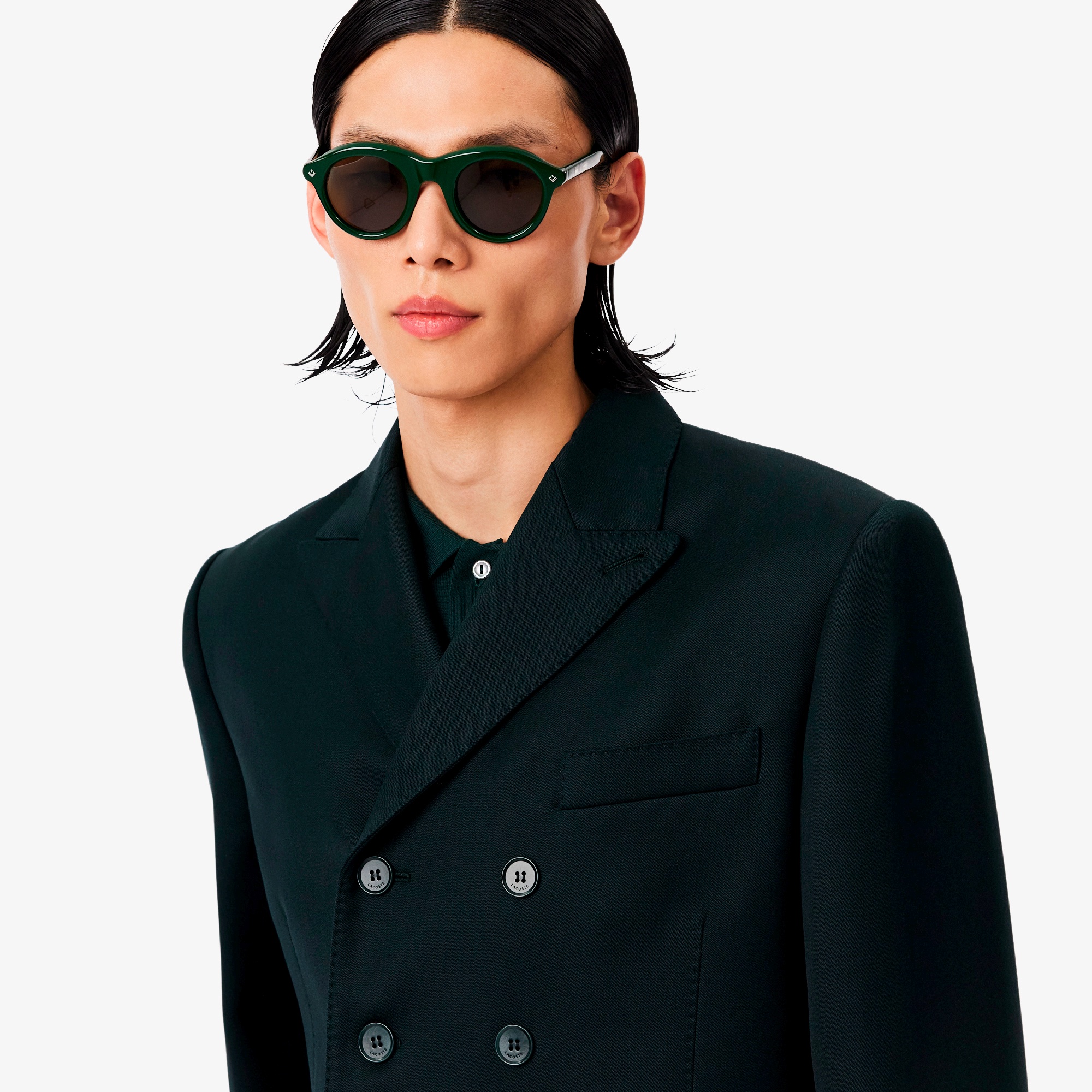 『FW25 Fashion Show』ダブルブレストライトウールブレザー