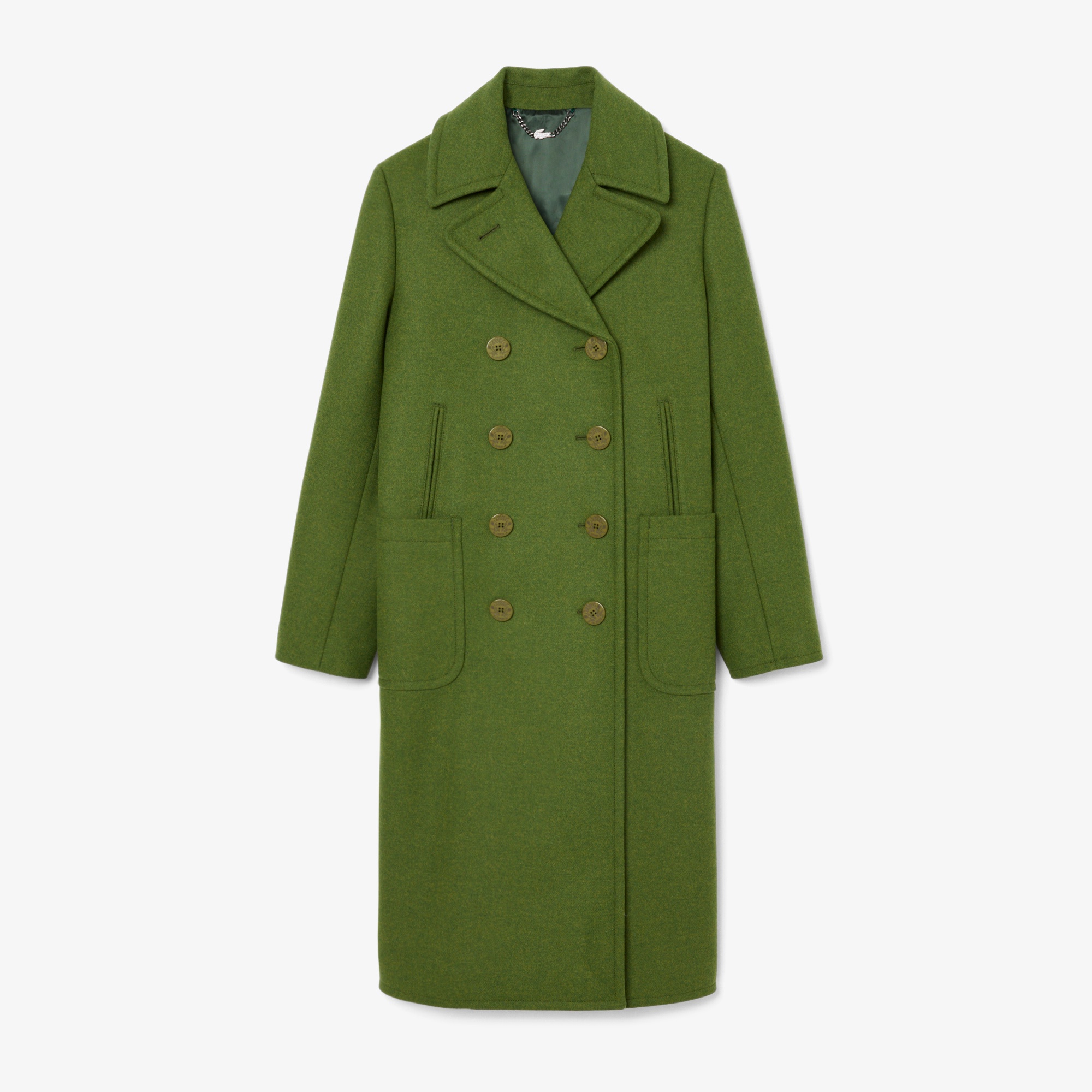 『FW25 Fashion Show』スラブウールロングピーコート