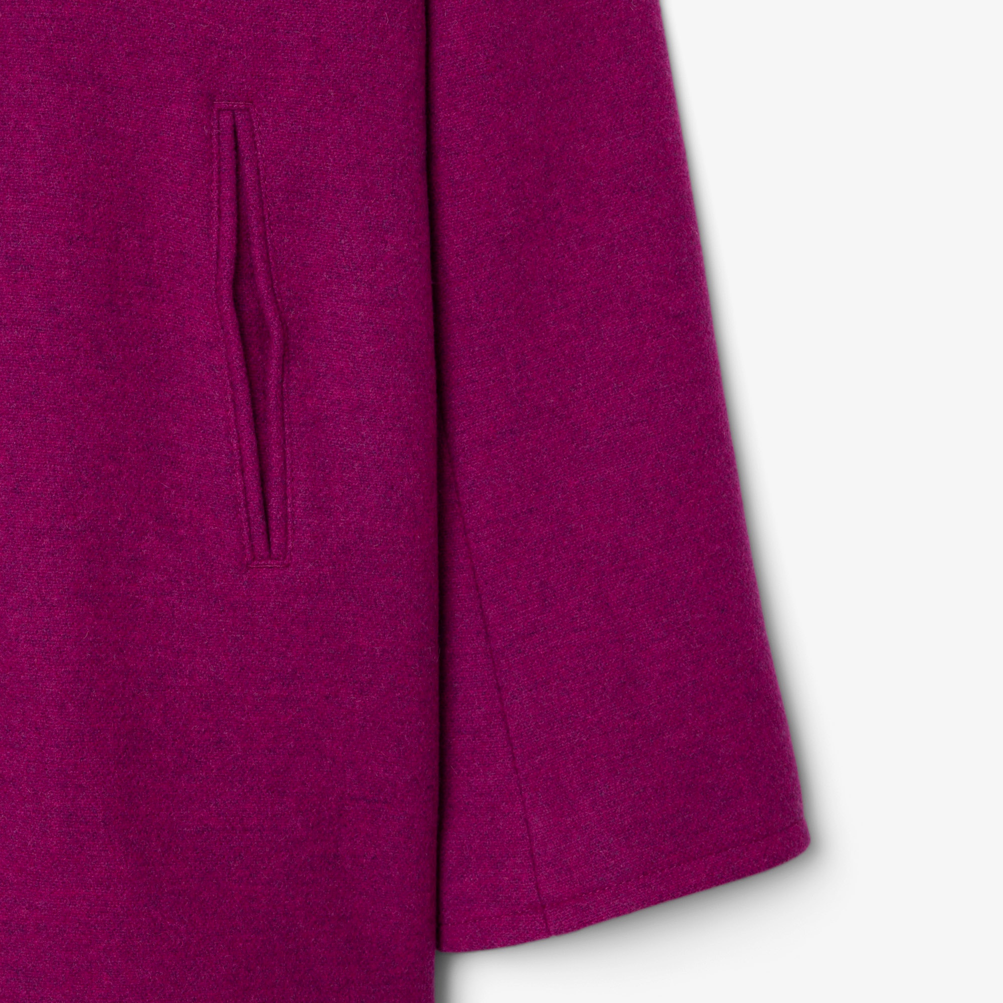 『FW25 Fashion Show』スラブウールピーコート