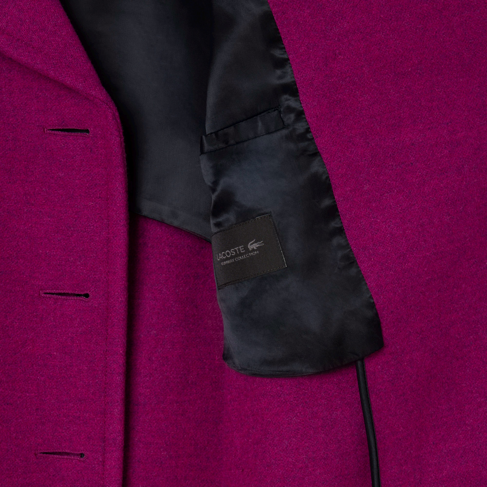 『FW25 Fashion Show』スラブウールピーコート