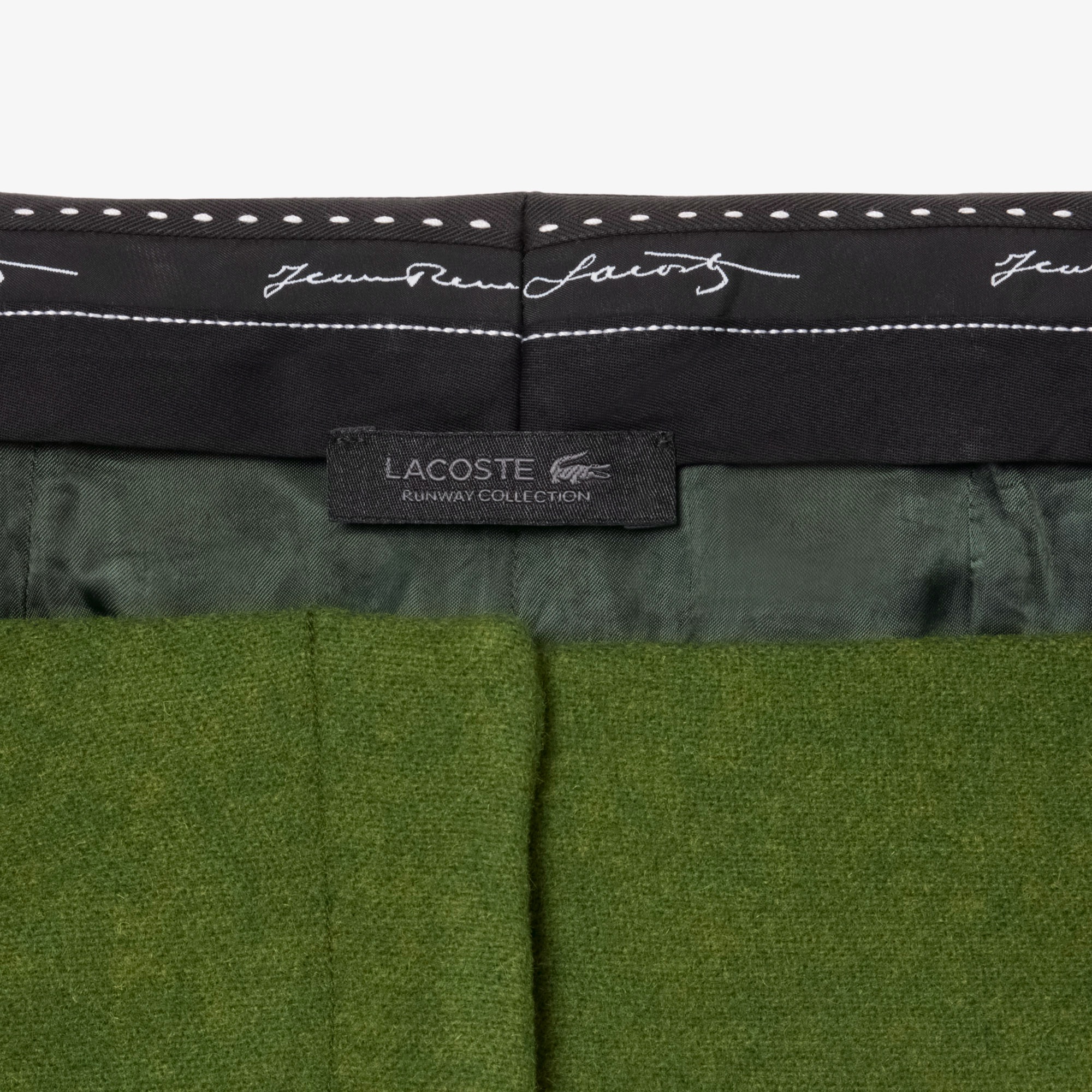 『FW25 Fashion Show』ストレートフィット スラブウール テーラードパンツ