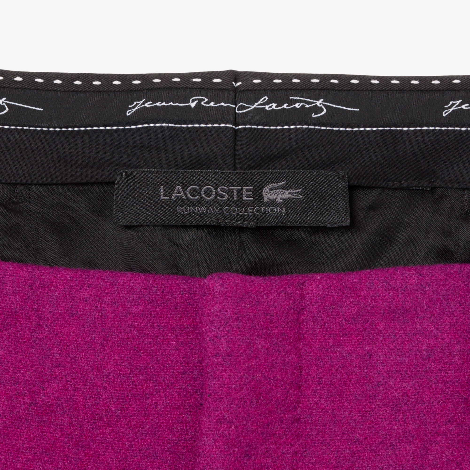 『FW25 Fashion Show』ワイドフィット スラブウール テーラードパンツ