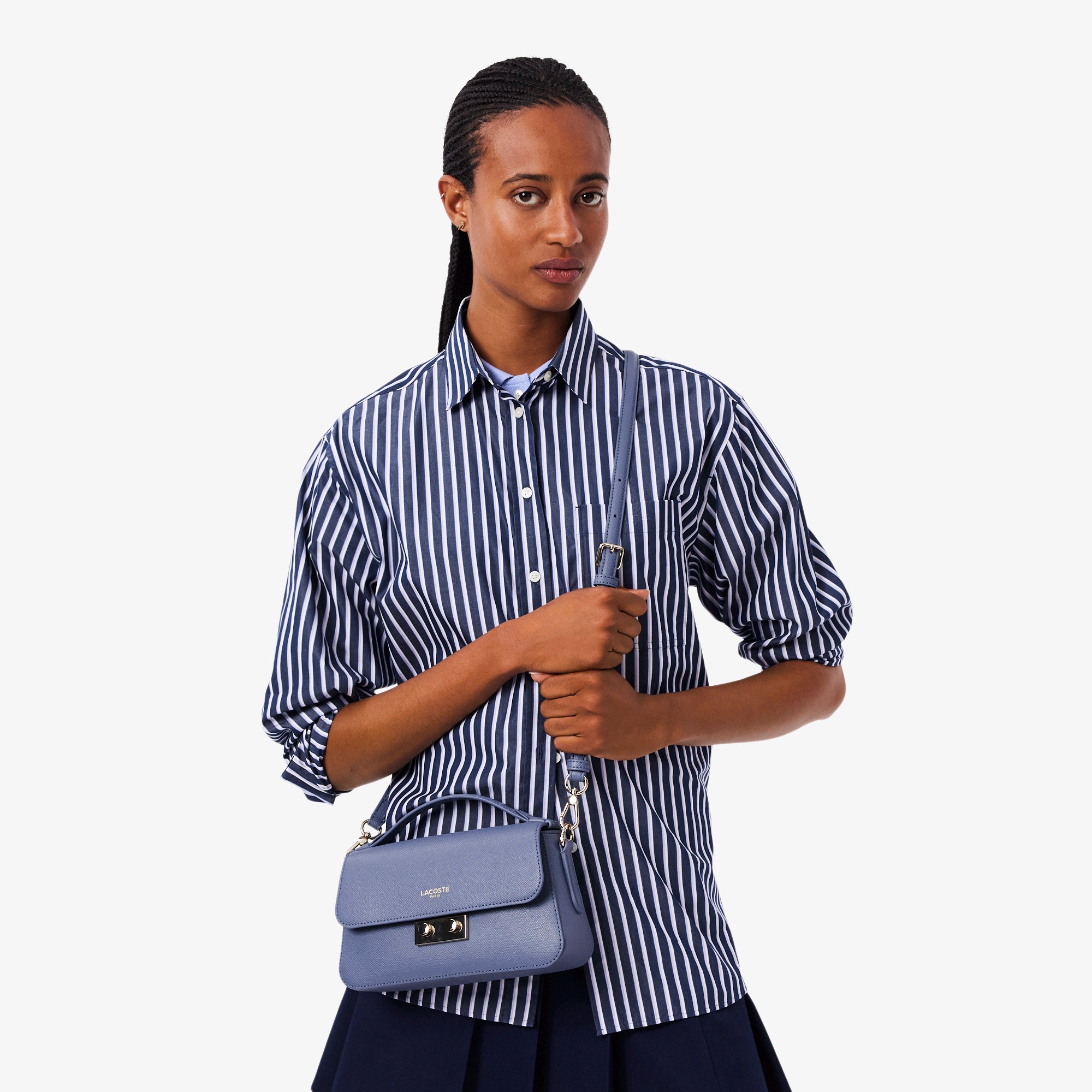 シャンゼリゼ レザーショルダーバッグ