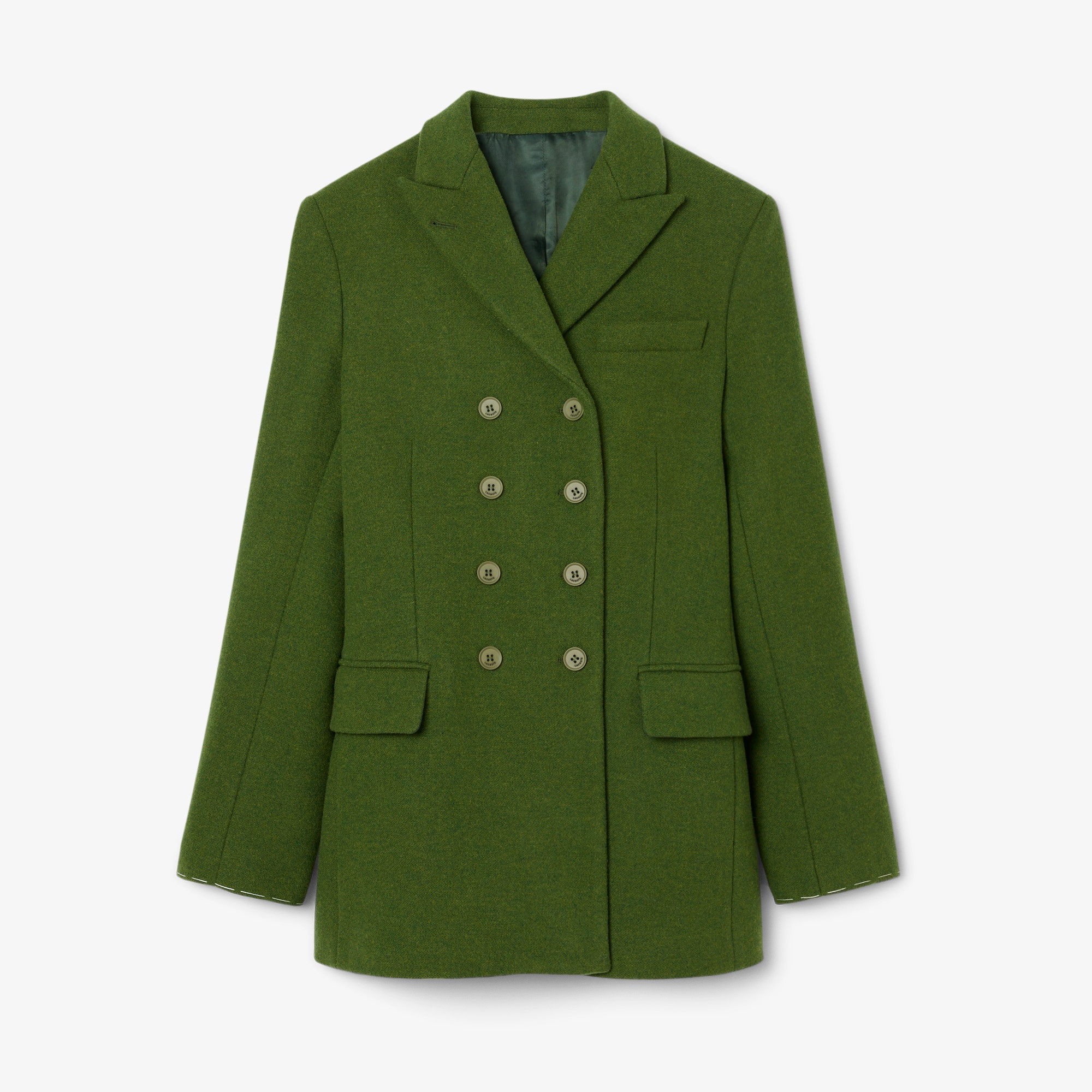 『FW25 Fashion Show』スラブウール ダブルブレスト ブレザー