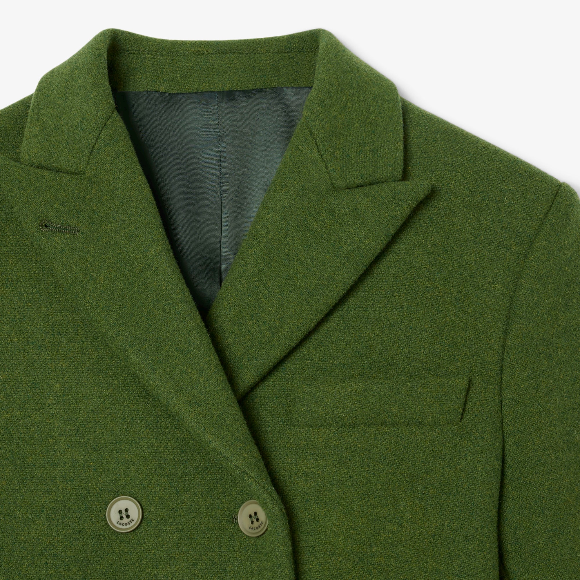 『FW25 Fashion Show』スラブウール ダブルブレスト ブレザー