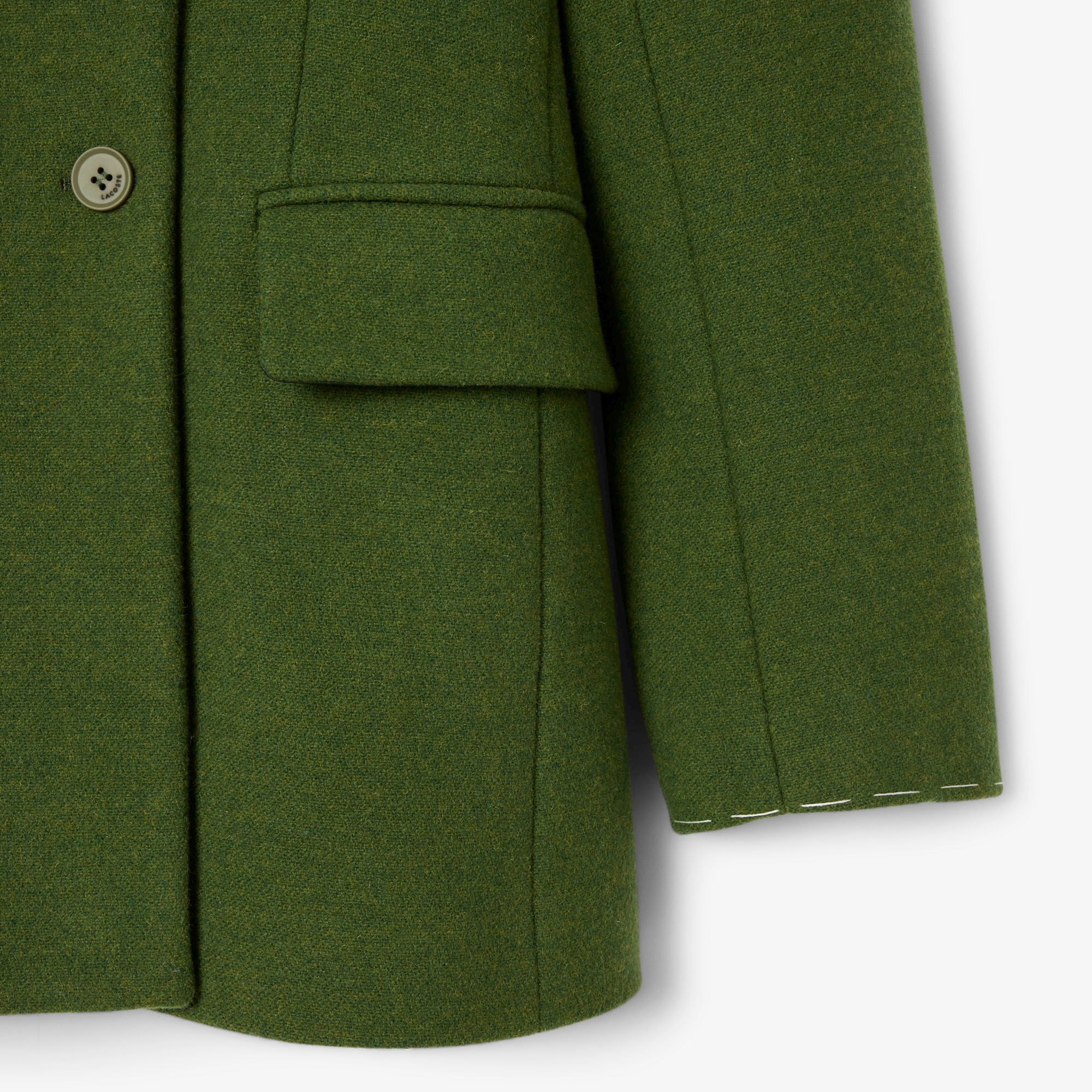 『FW25 Fashion Show』スラブウール ダブルブレスト ブレザー