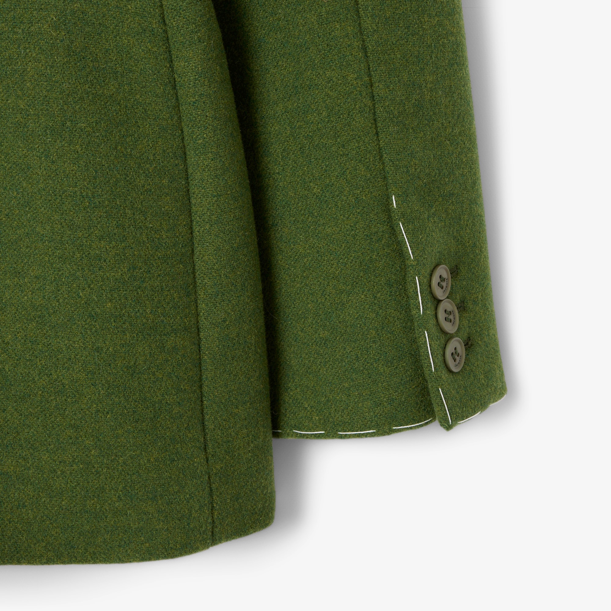 『FW25 Fashion Show』スラブウール ダブルブレスト ブレザー