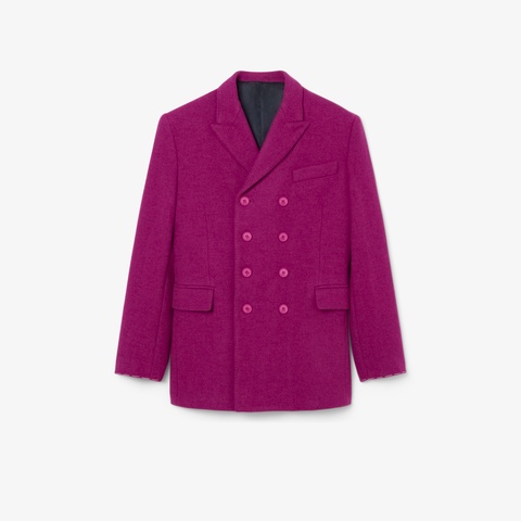 『FW25 Fashion Show』マーブルウールダブルブレストジャケット