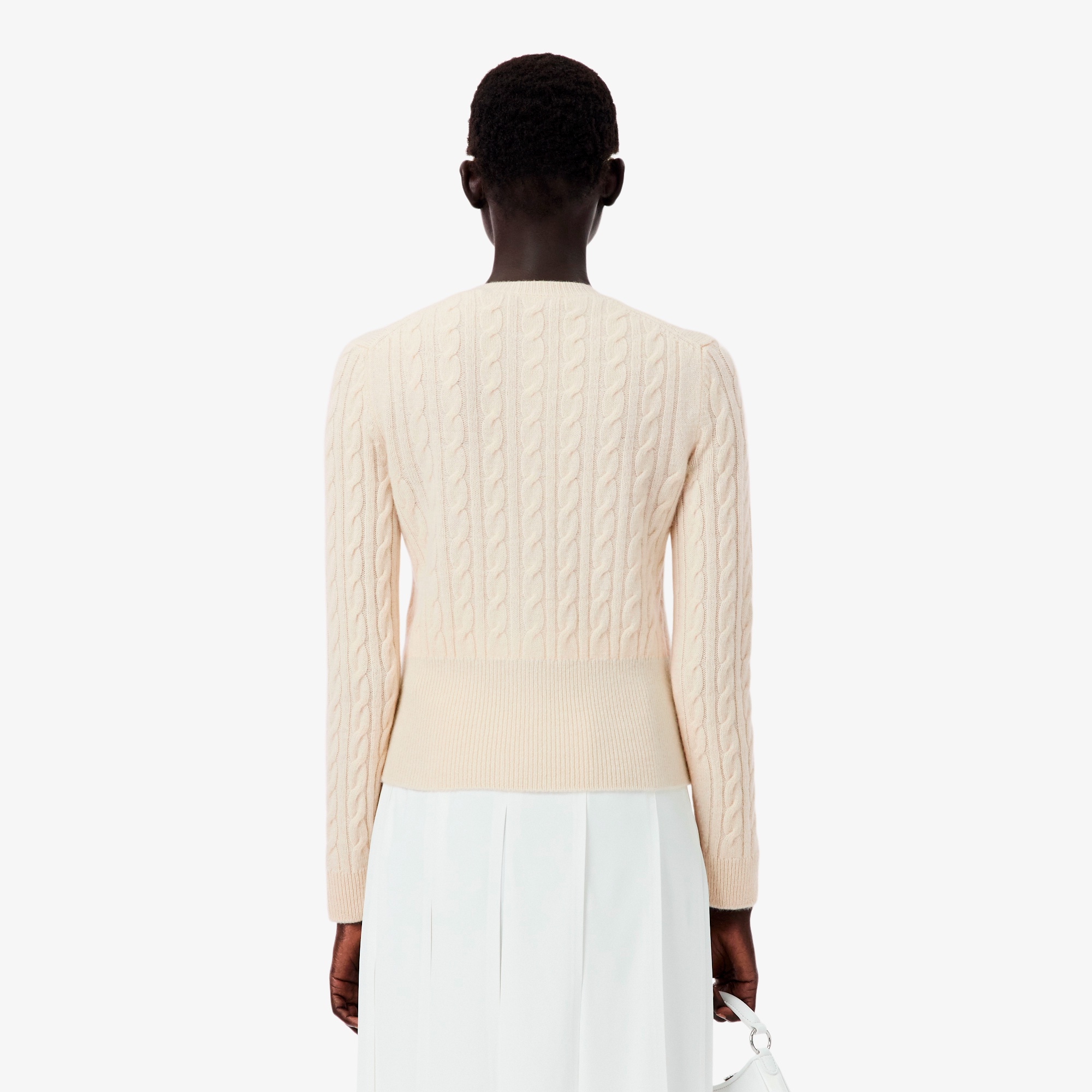 『FW25 Fashion Show』カシミアケーブルニットカーディガン