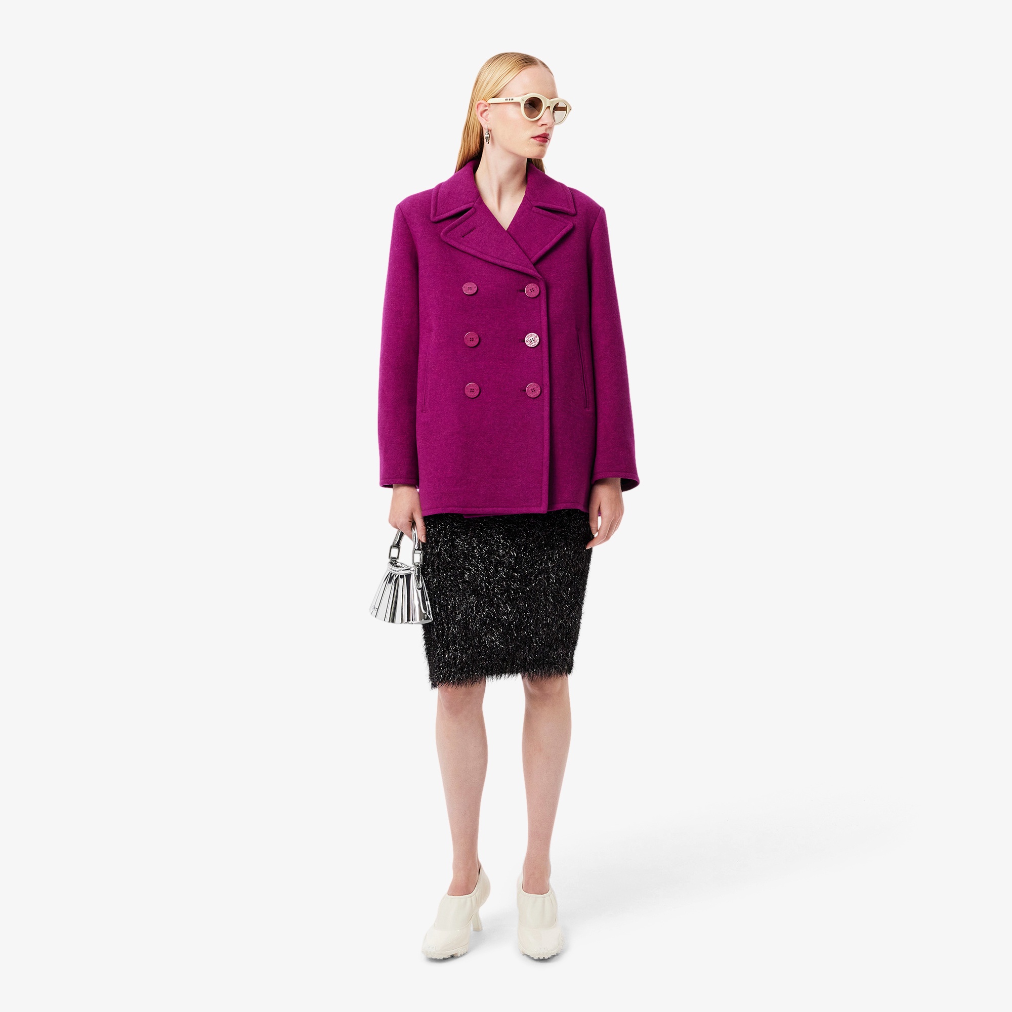 『FW25 Fashion Show』スラブウールピーコート