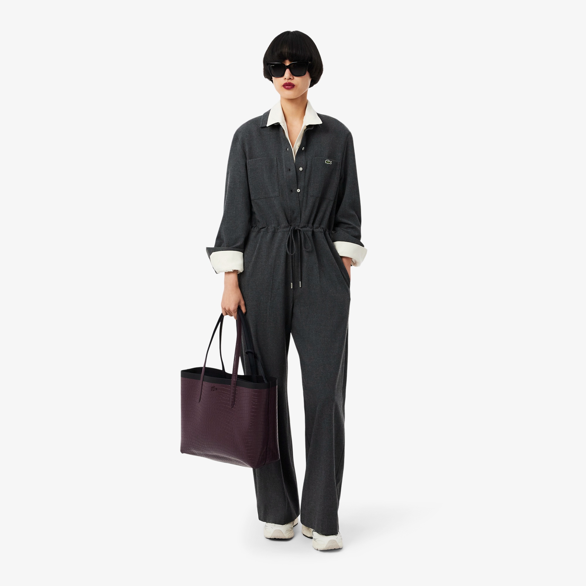 アンナシーズナル クロック×鹿の子リバーシブルトートバッグ