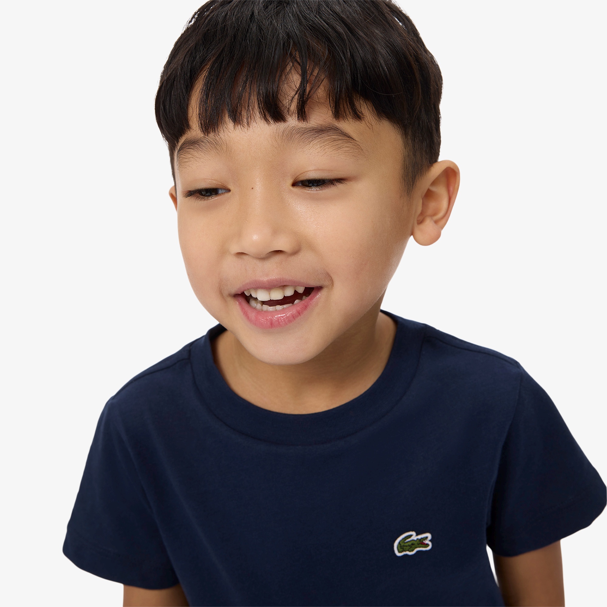 JUNIOR ベーシックワニロゴパッチTシャツ