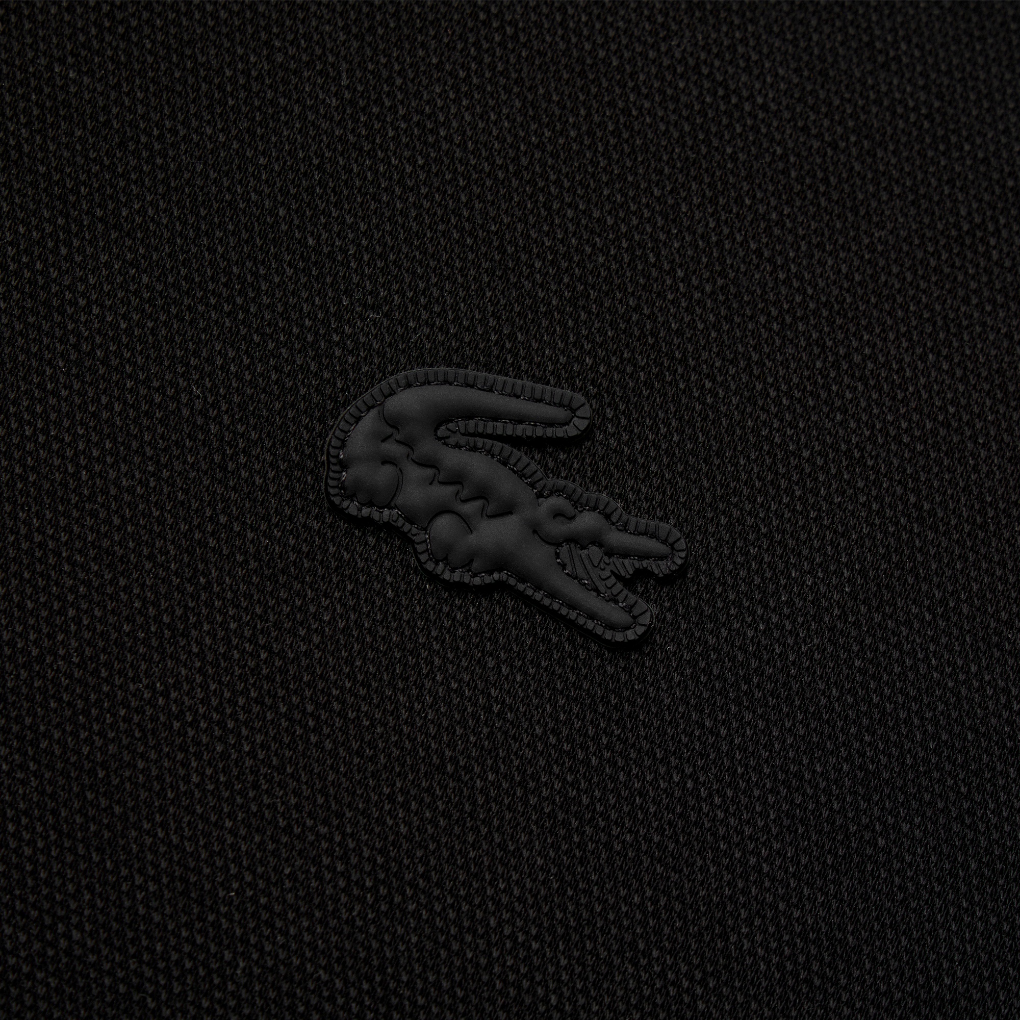 『Lacoste from Yibo』クラシックフィットクォータージップポロシャツ