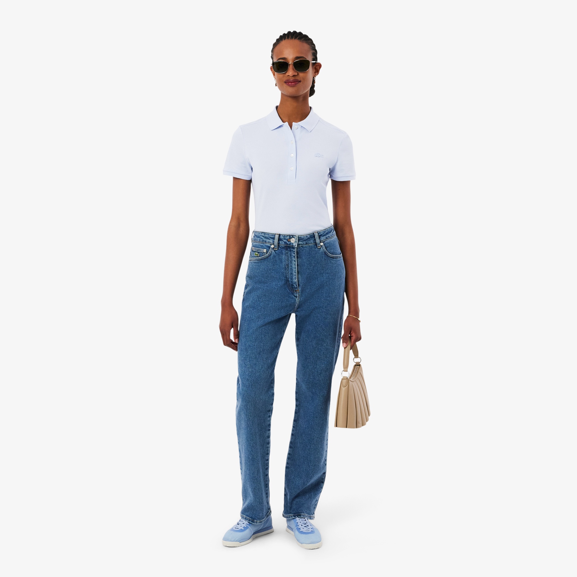 ストレッチコットンピケポロシャツ (半袖)